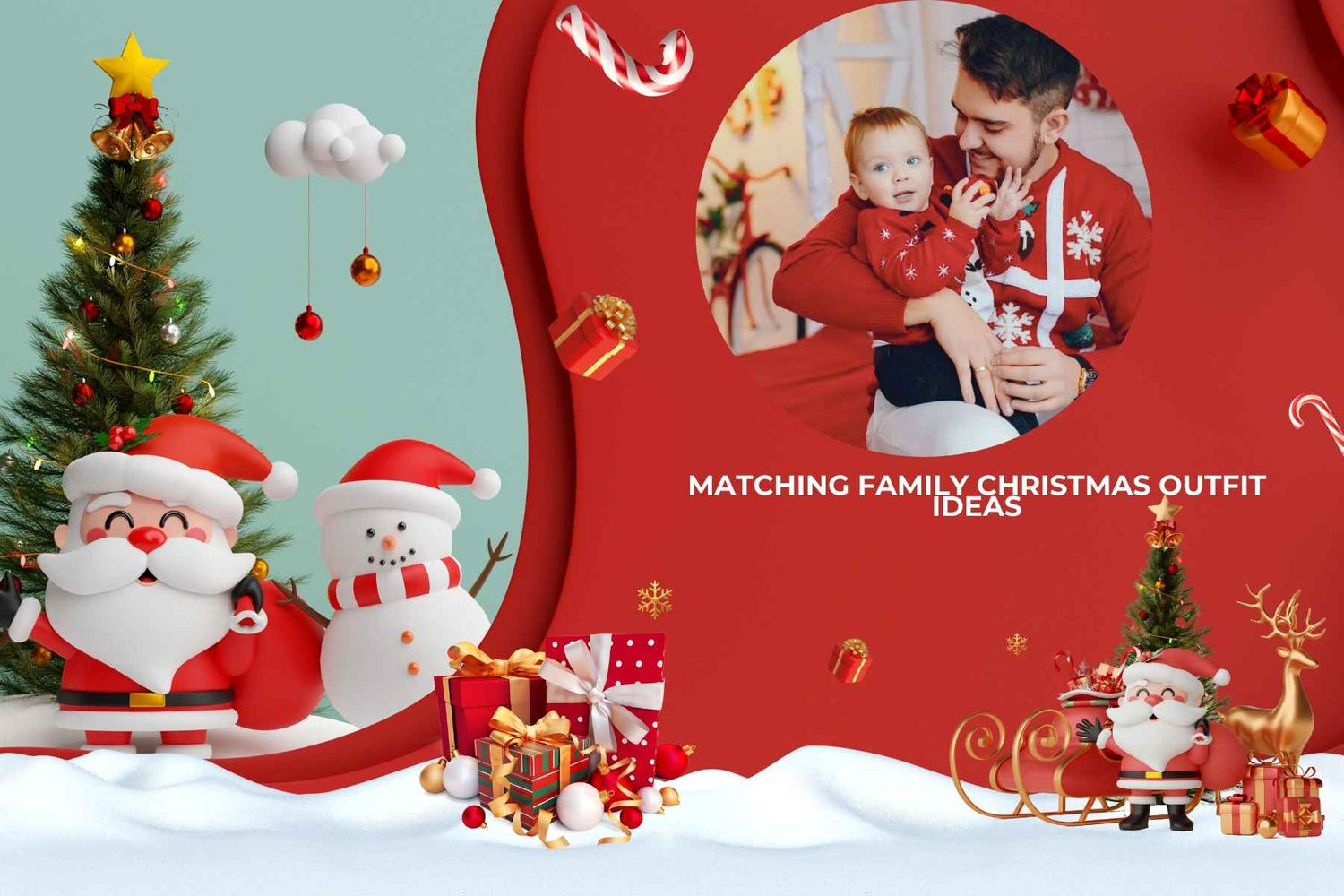 Matching Family Christmas Outfit Ideas - The Sleepy Sloth