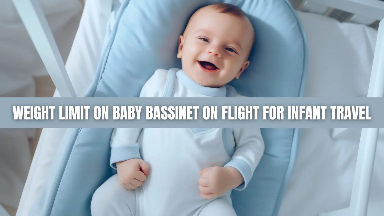 Weight Limit on Baby Bassinet on Flight for Infant Travel - The Sleepy Sloth