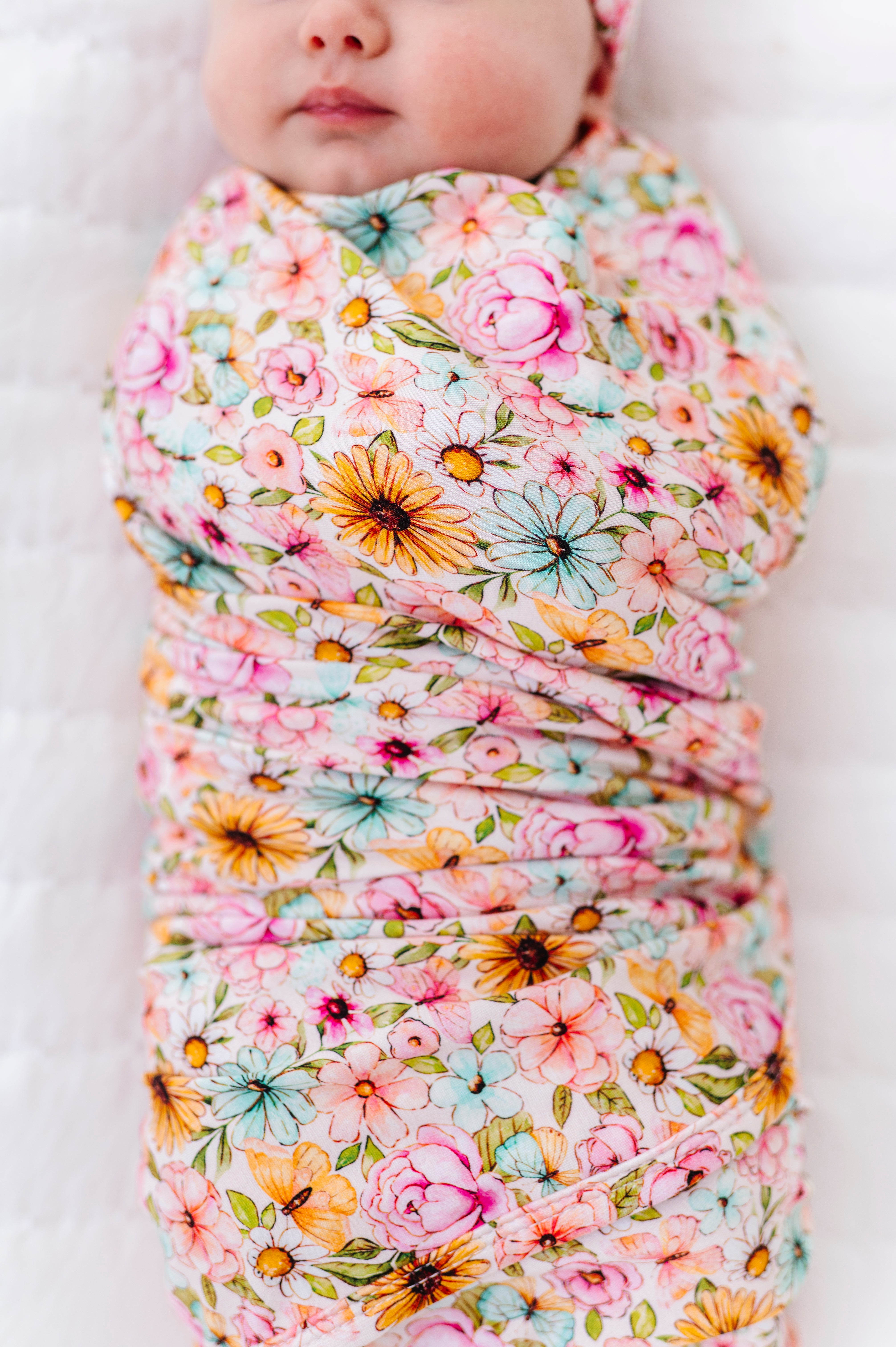 SWADDLE SET - PENELOPE’S PETALS