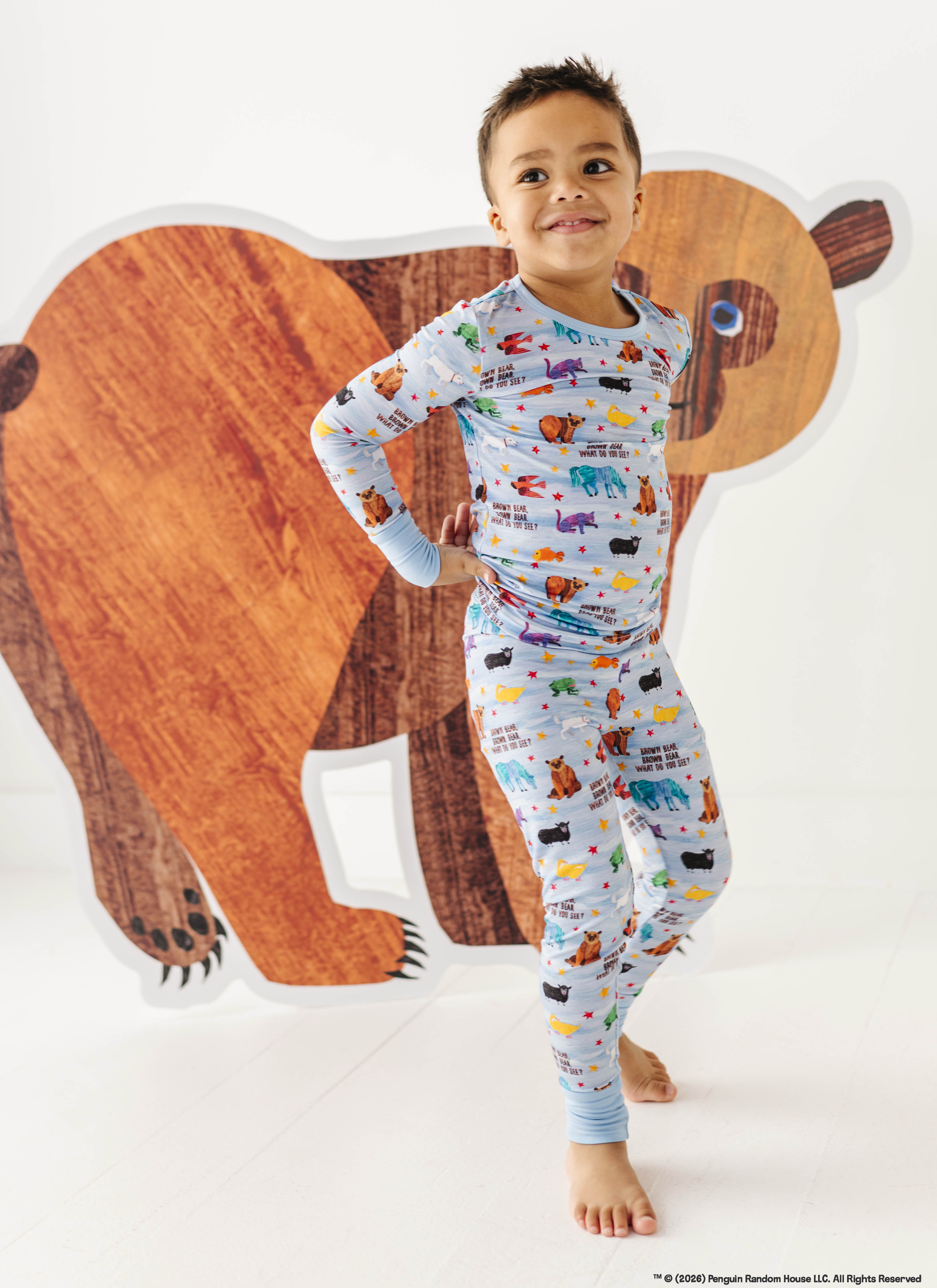 TWO PIECE JAMMIES - Eric Carle™ BROWN BEAR BROWN BEAR