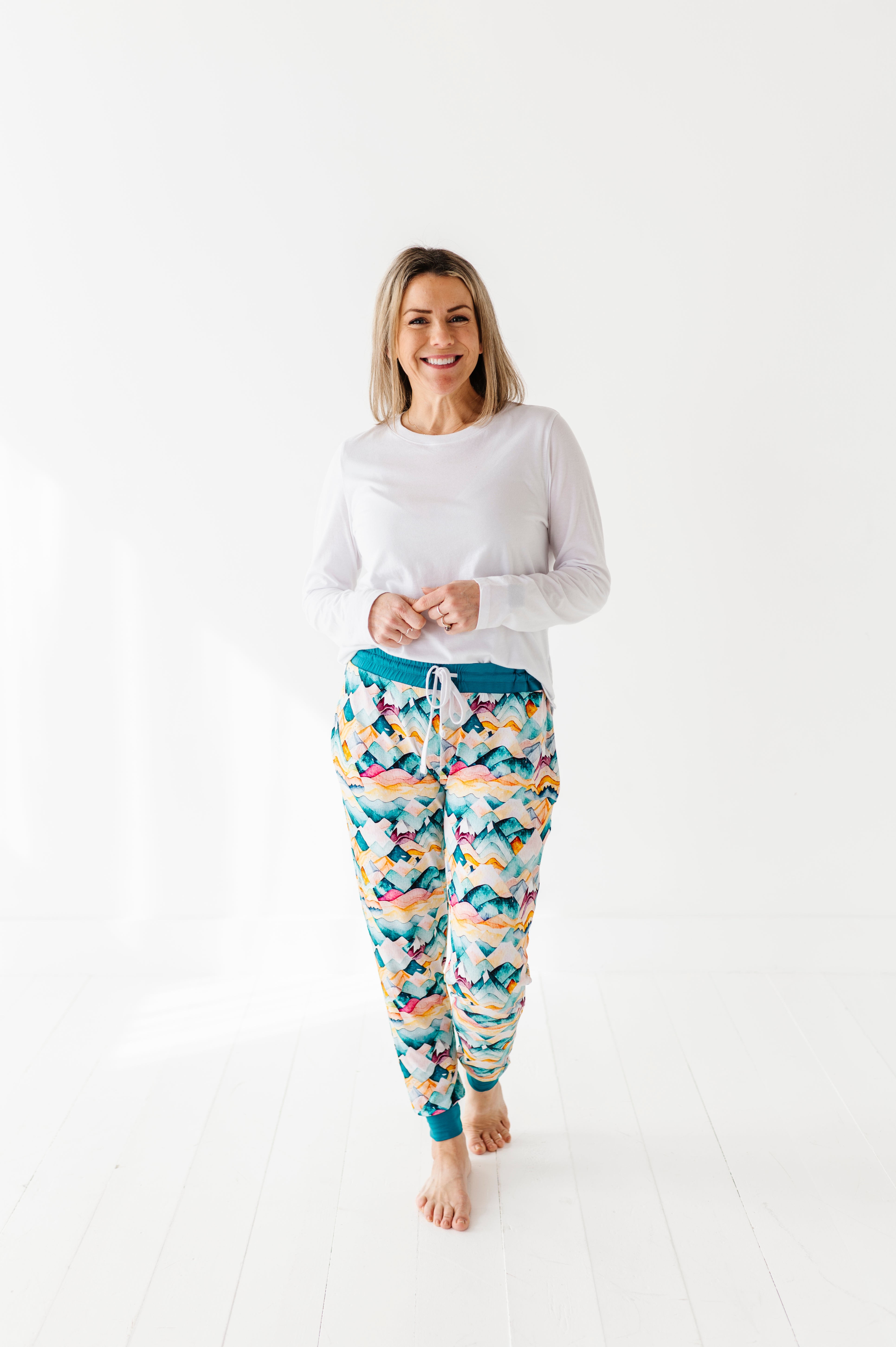 WOMEN'S SLEEPY PANTS - SPRING MOUNTAINS