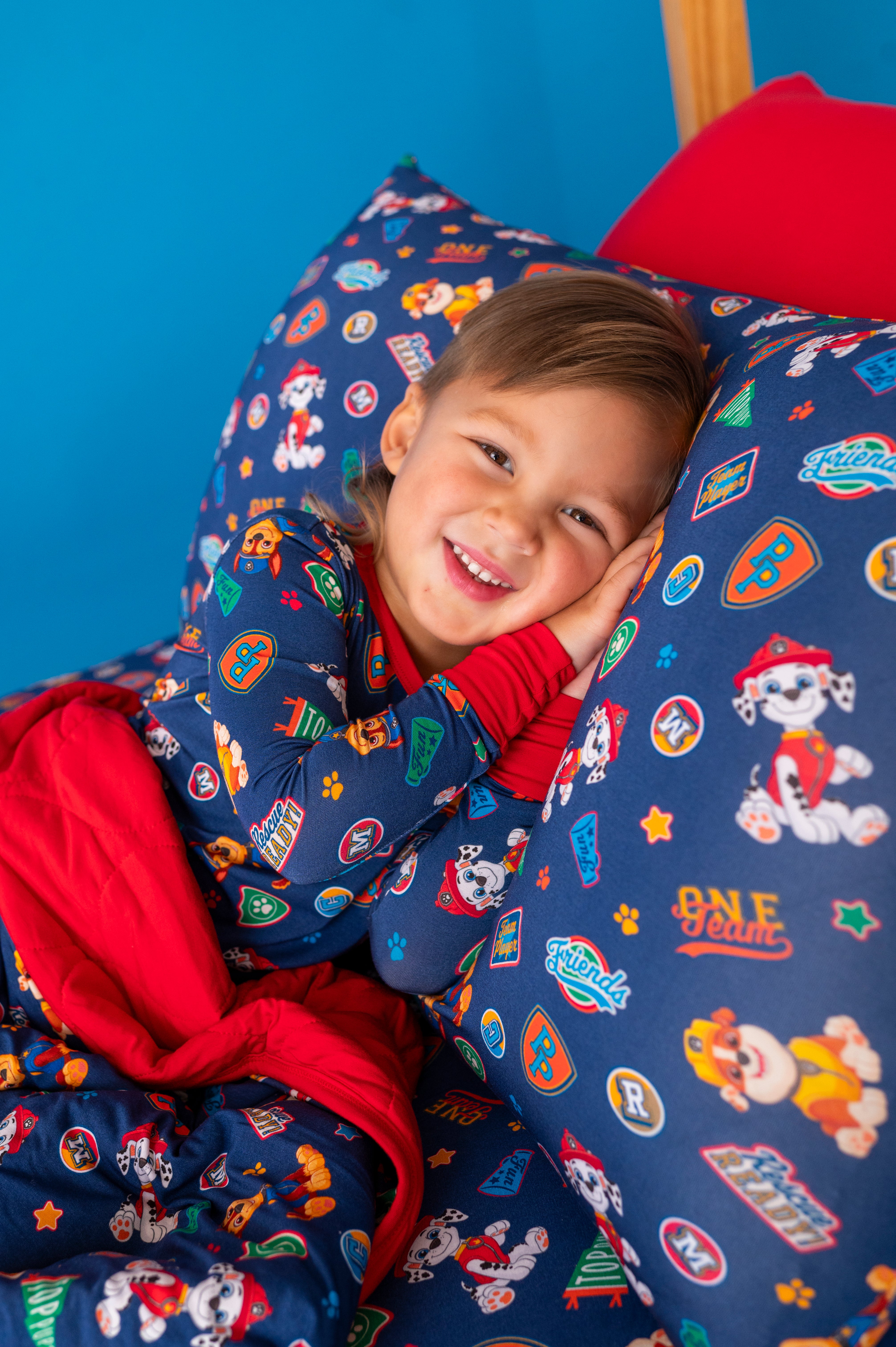 TWIN QUILTED BLANKIE - PAW PATROL™ ALL-STARS PAWsome Blue League
