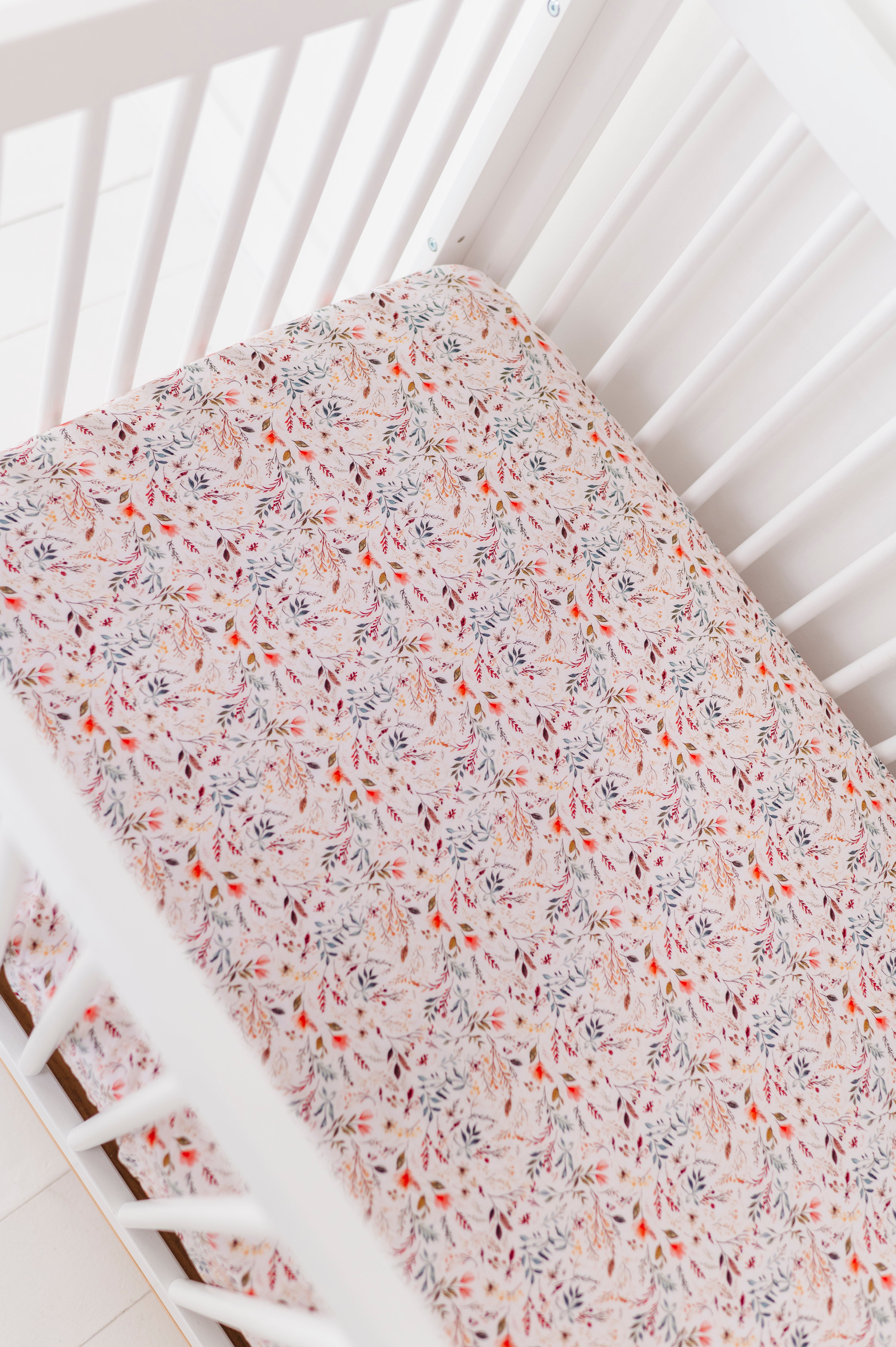 CRIB SHEET - FALL FOLIAGE