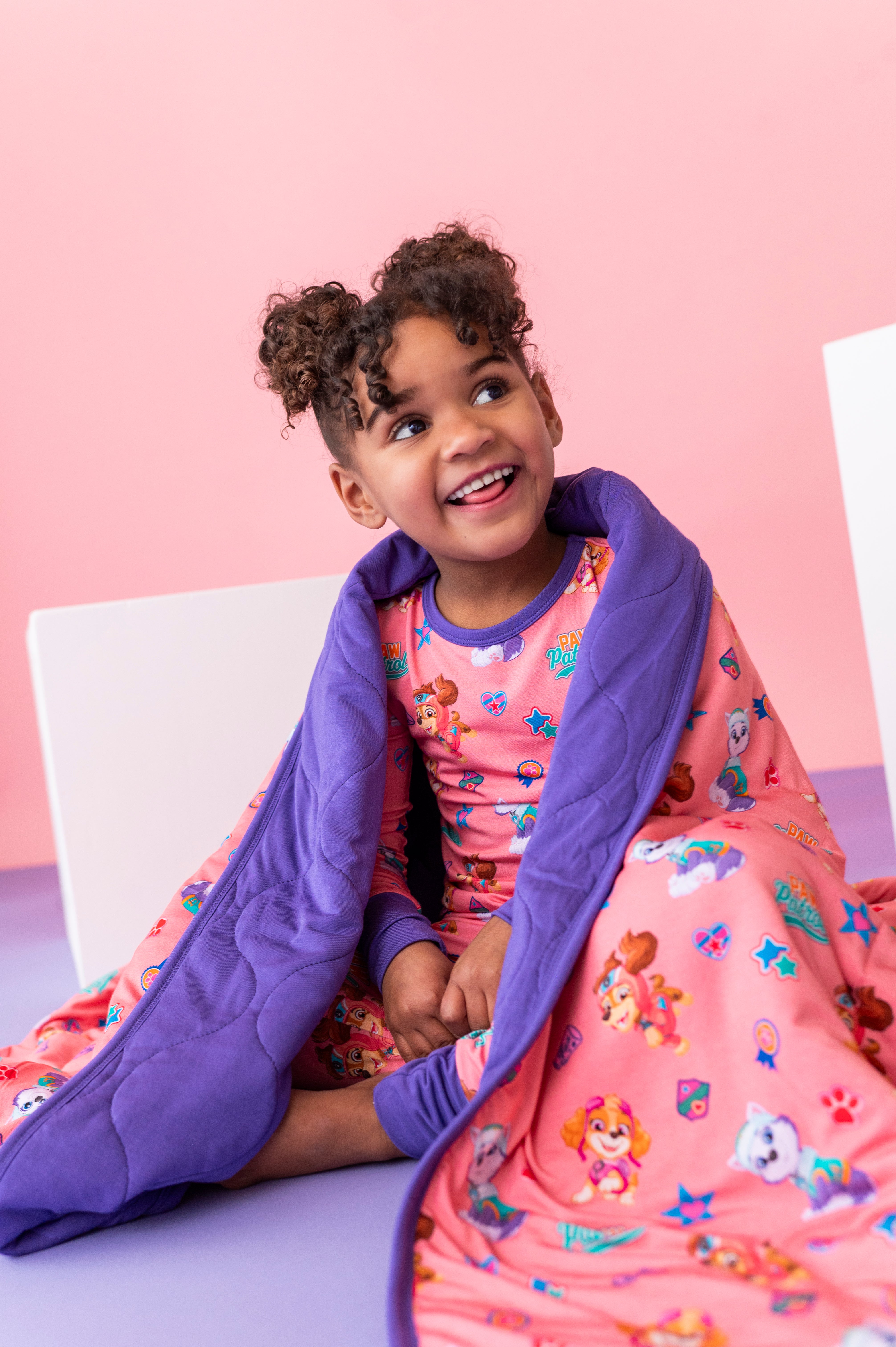 TWIN QUILTED BLANKIE - PAW PATROL™ ALL-STARS PAWfect Pink Crew