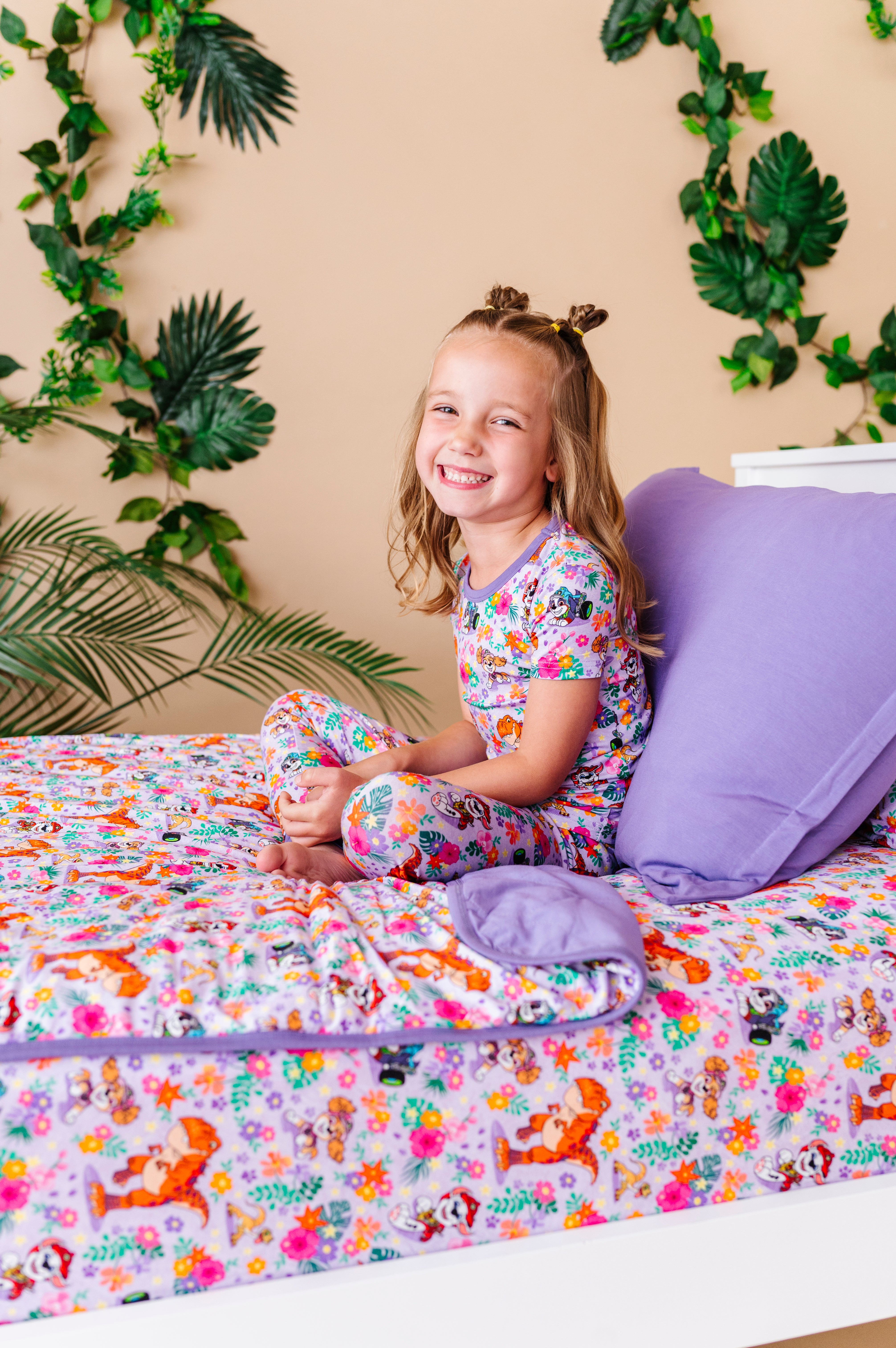 Twin Fitted Sheet - PAW Patrol: The Dino Movie™ Isla Bloom