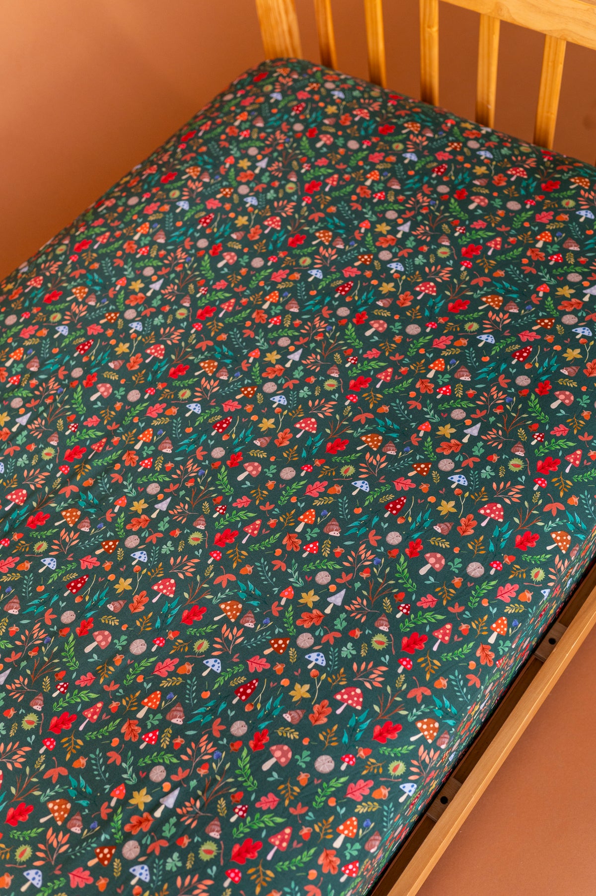 Twin Fitted Sheet - Toadstool Grove