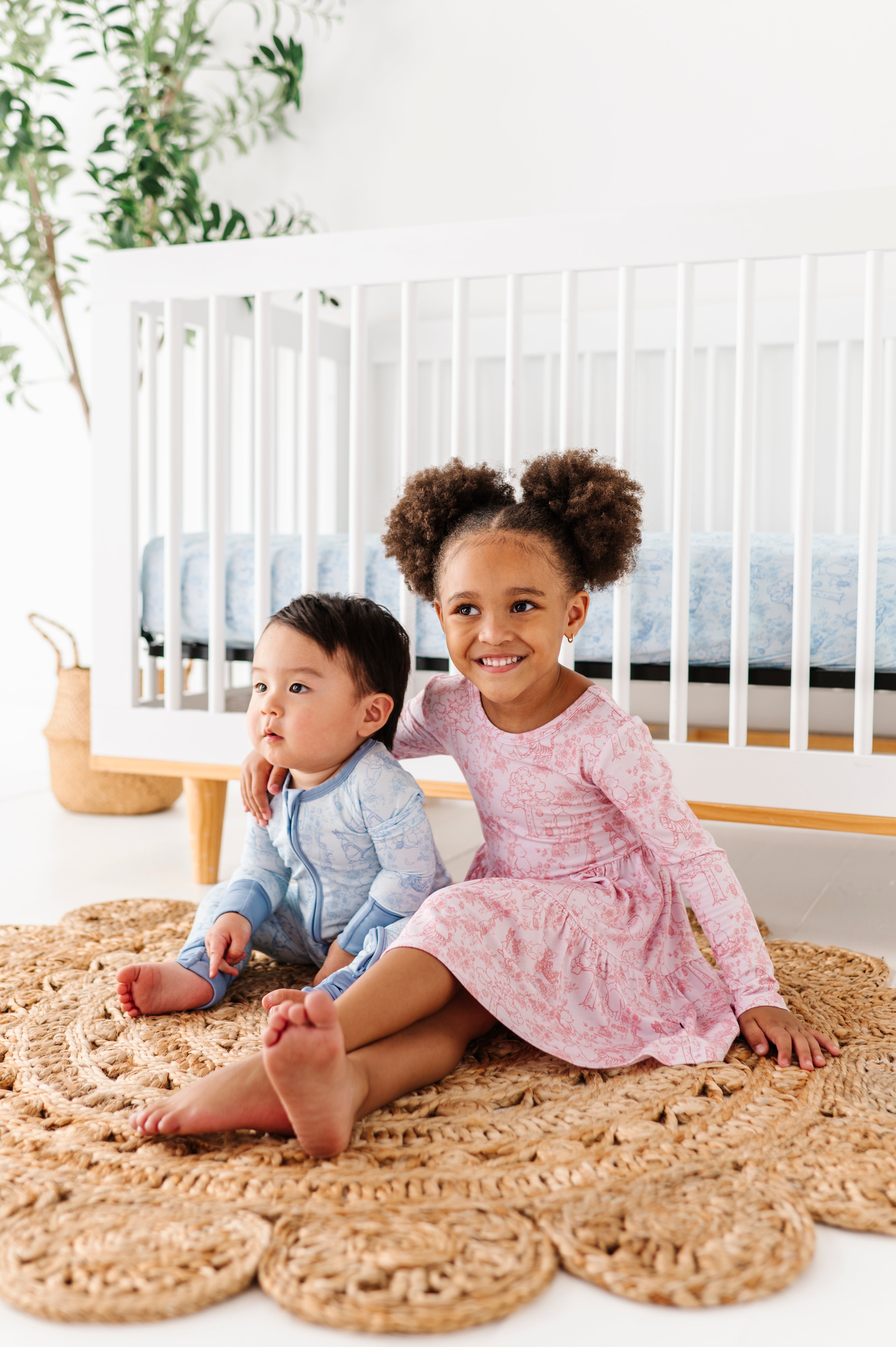 TIERED LONG SLEEVE TWIRL DRESS - SWEET WANDERINGS
