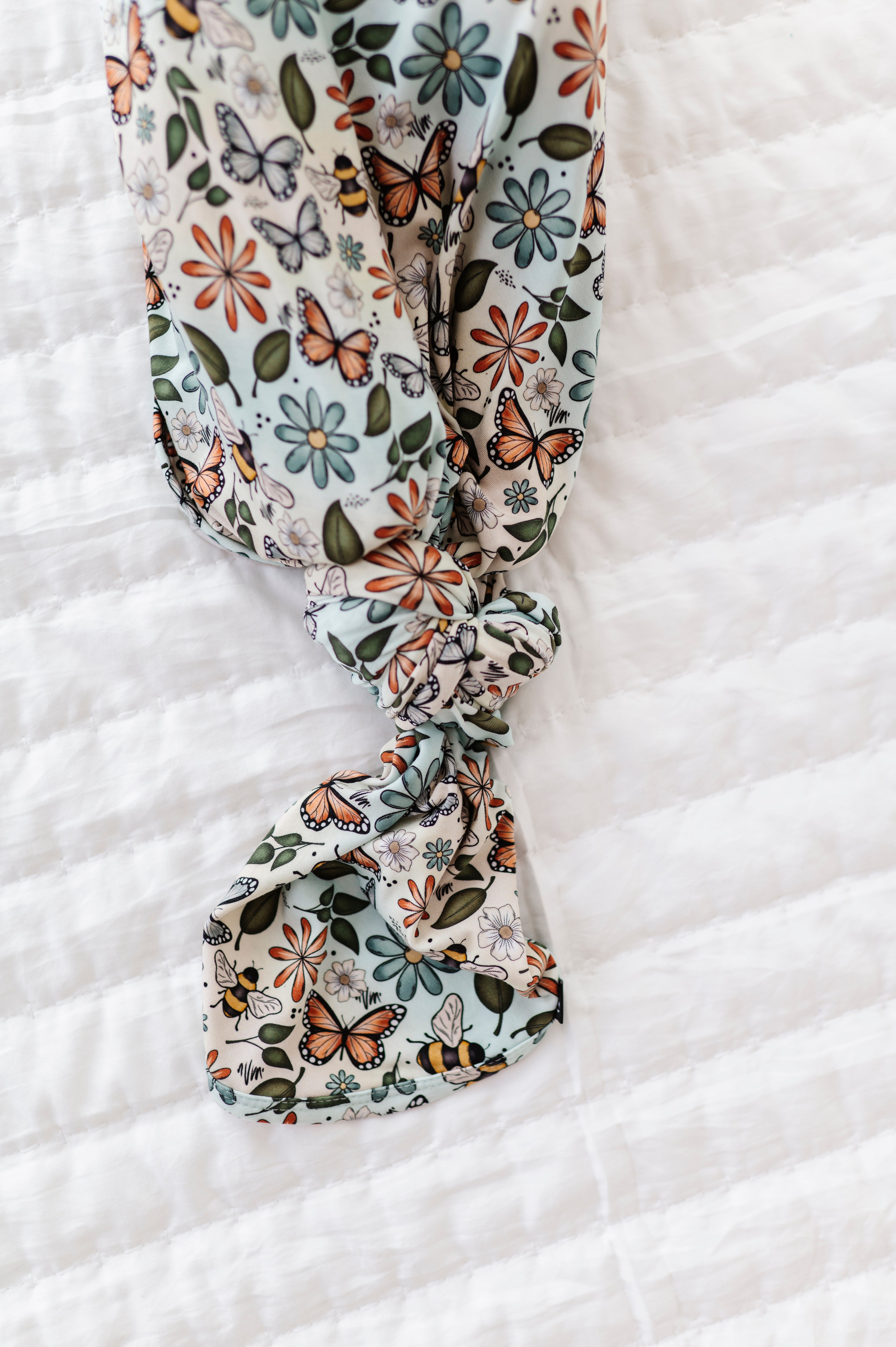 SWADDLE SET - BUZZING BLOSSOMS