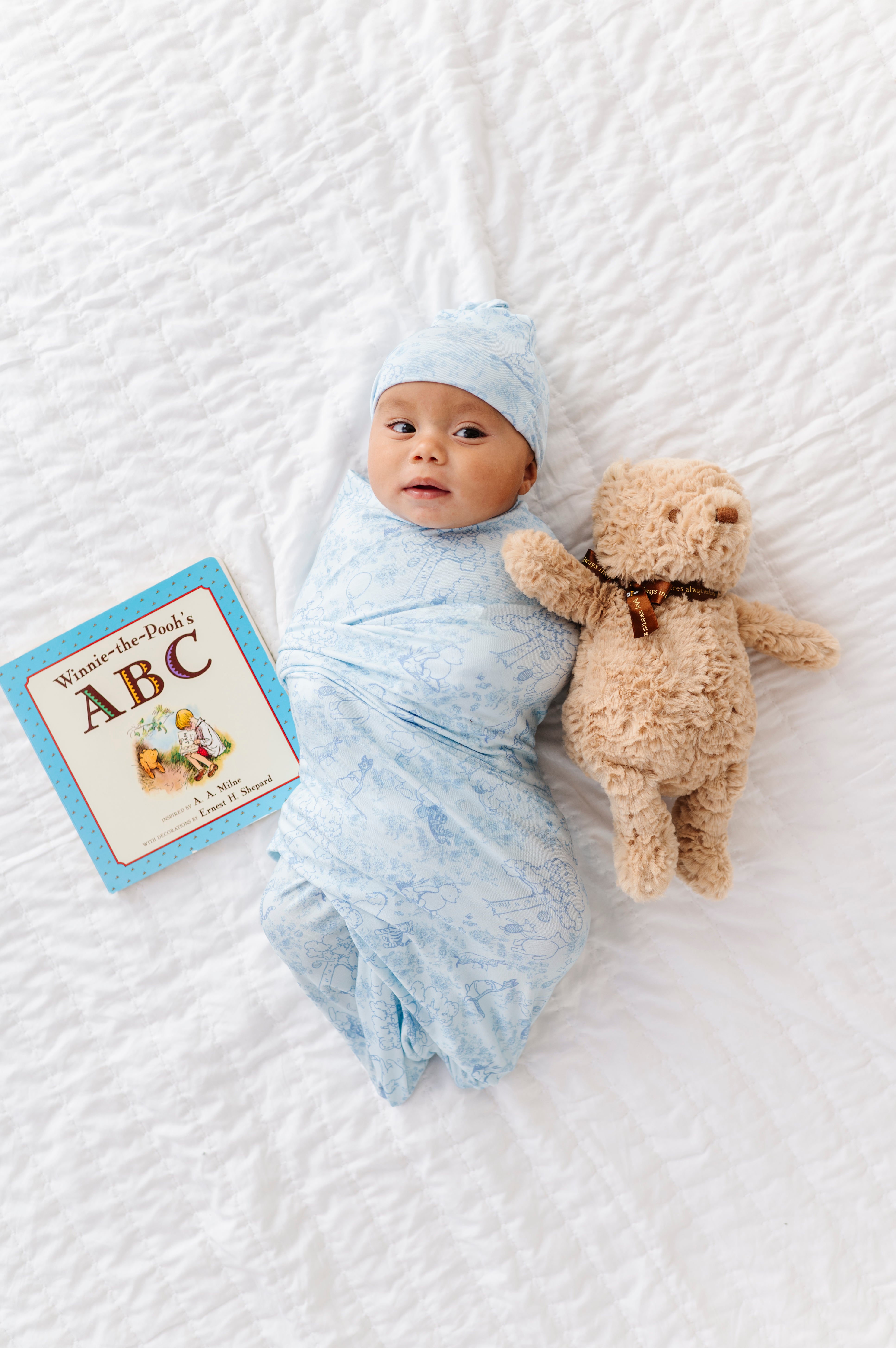 SWADDLE HAT SET - LITTLE ADVENTURERS