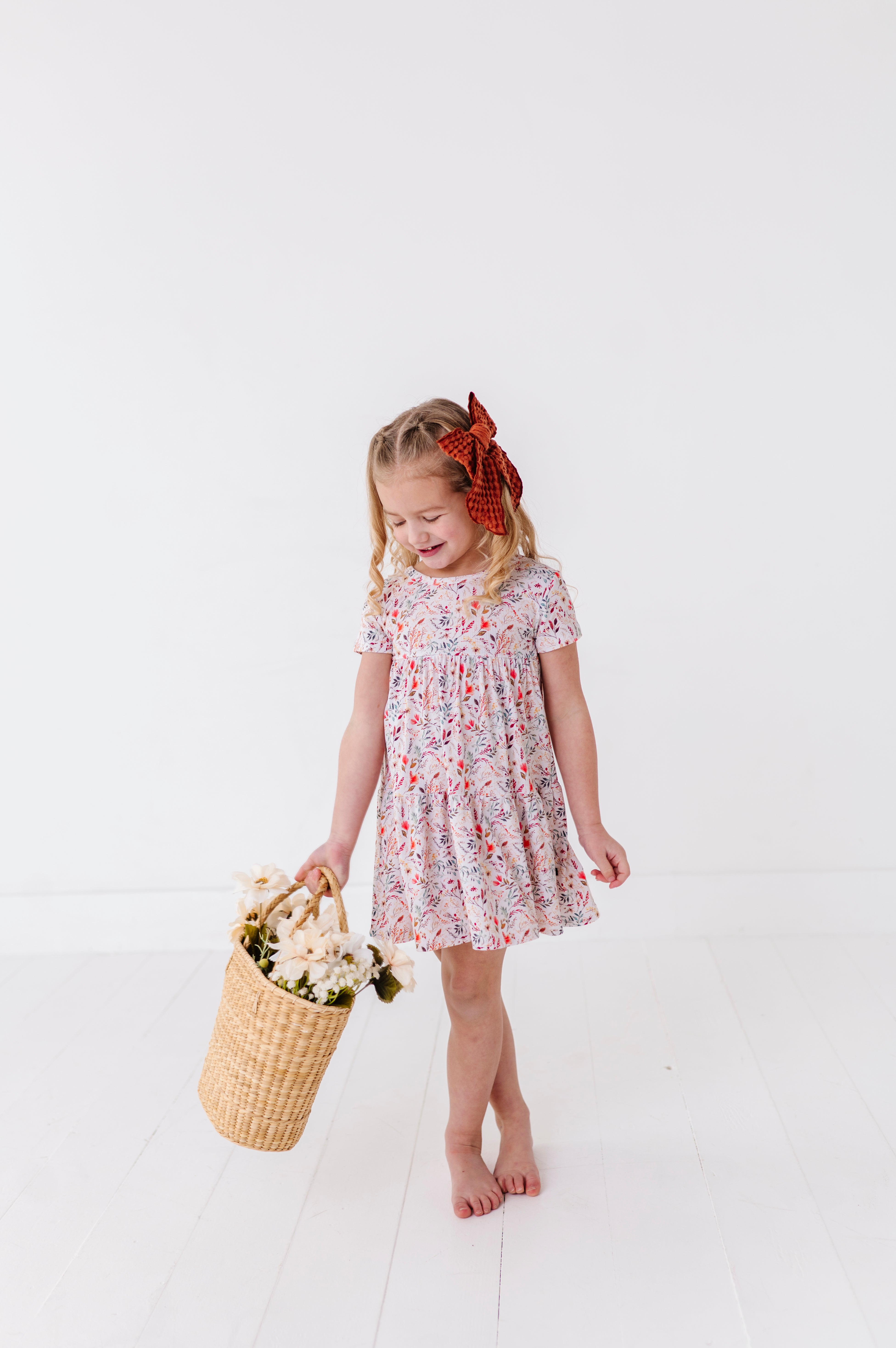 RIBBED TIERED TWIRL - FALL FOLIAGE