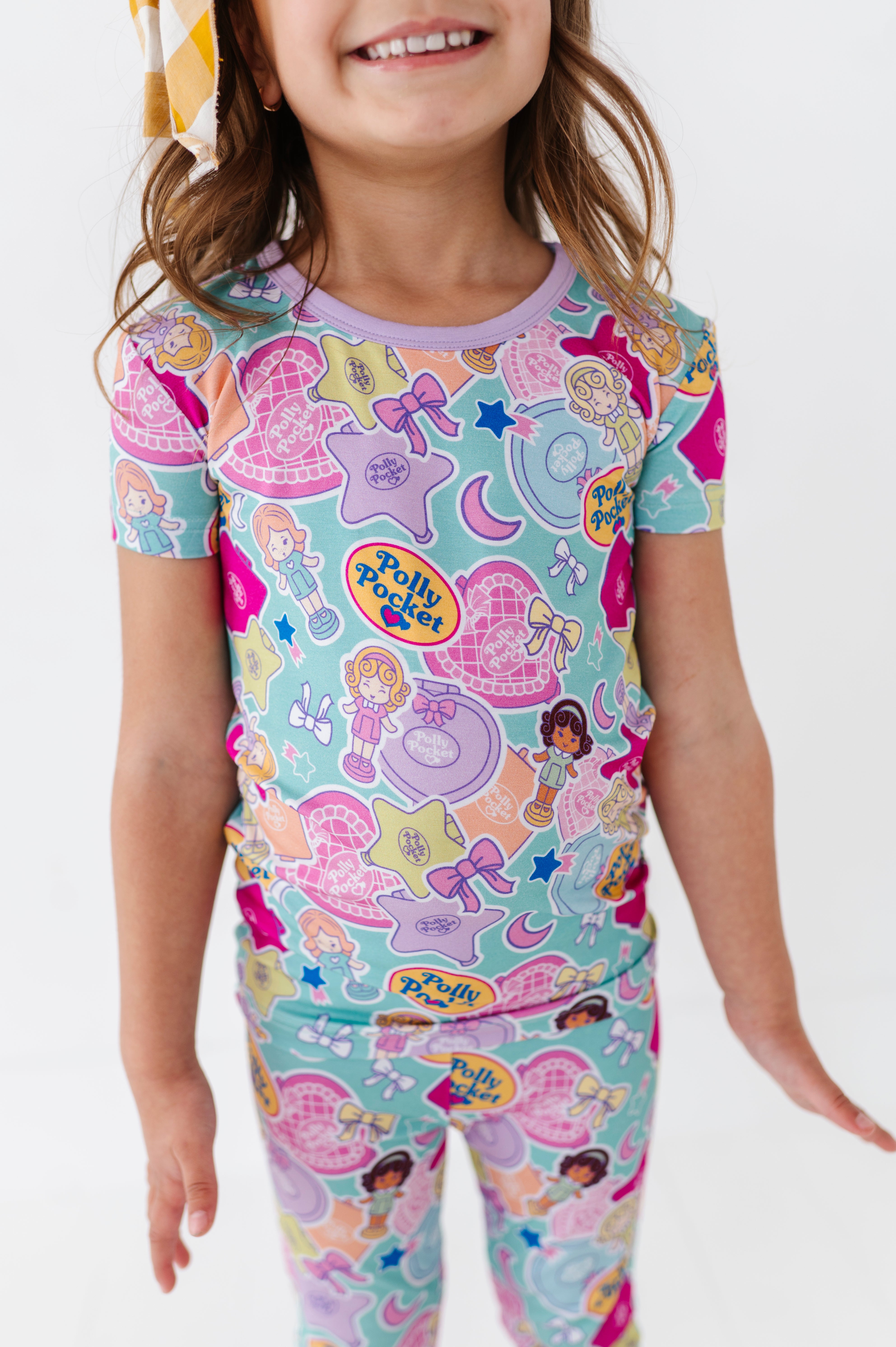 TWO PIECE SHORT SLEEVE WITH PANTS JAMMIES - TINY IS MIGHTY