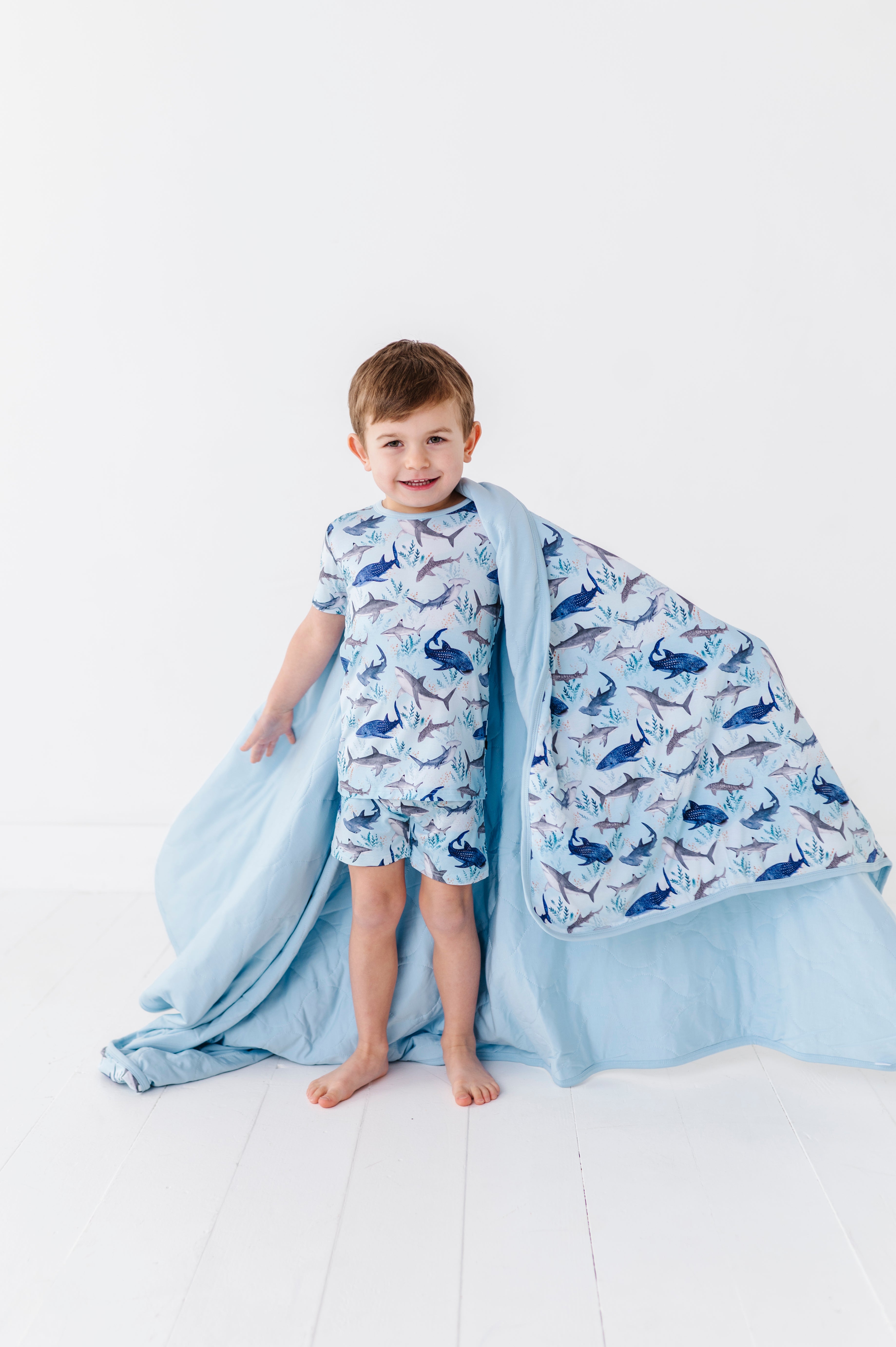 TWO PIECE SHORT JAMMIES - NO BULLSHARK