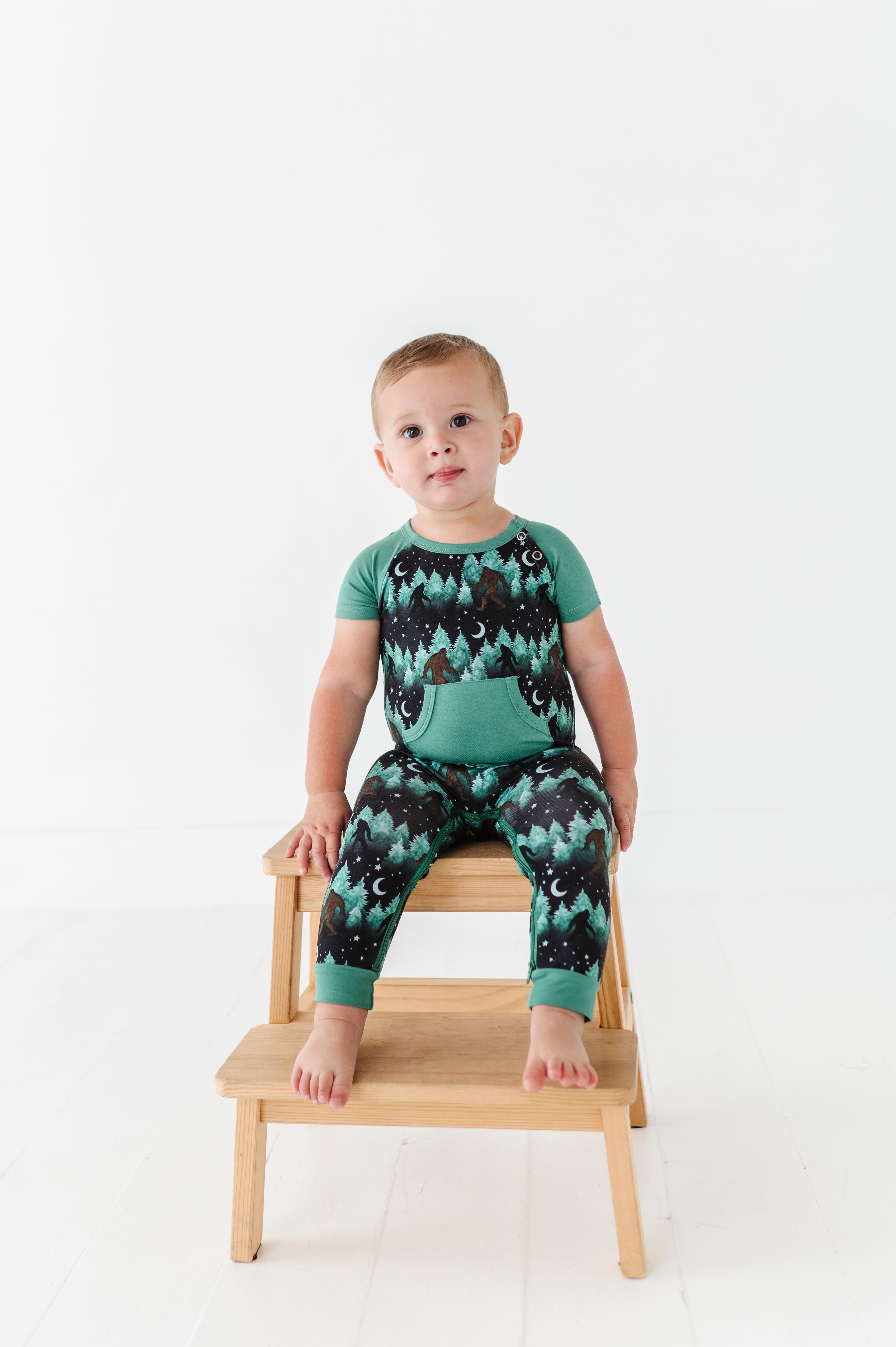 ZIP SHORT SLEEVE LONGALL - GONE SQUACHIN'