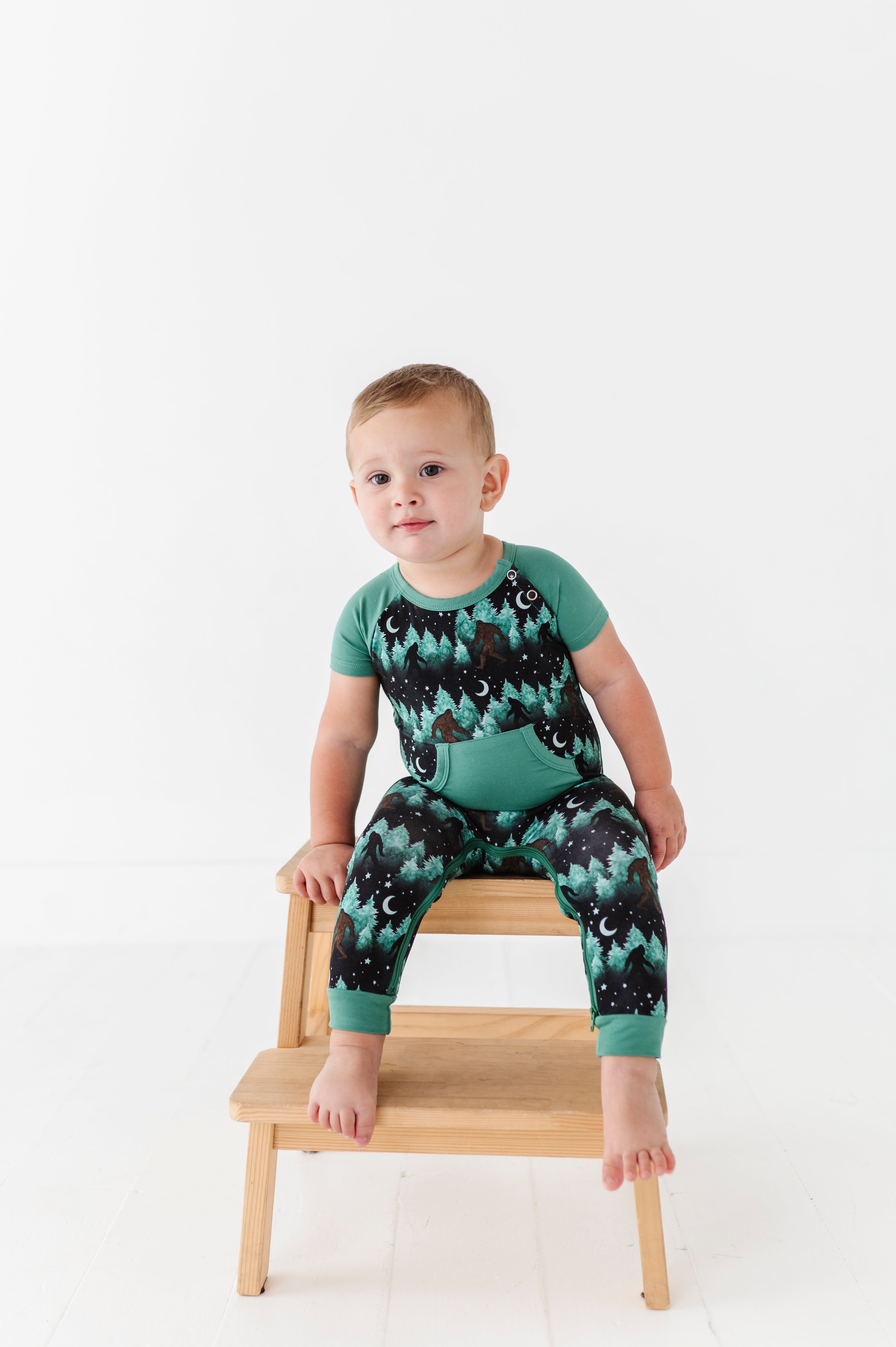 ZIP SHORT SLEEVE LONGALL - GONE SQUACHIN'