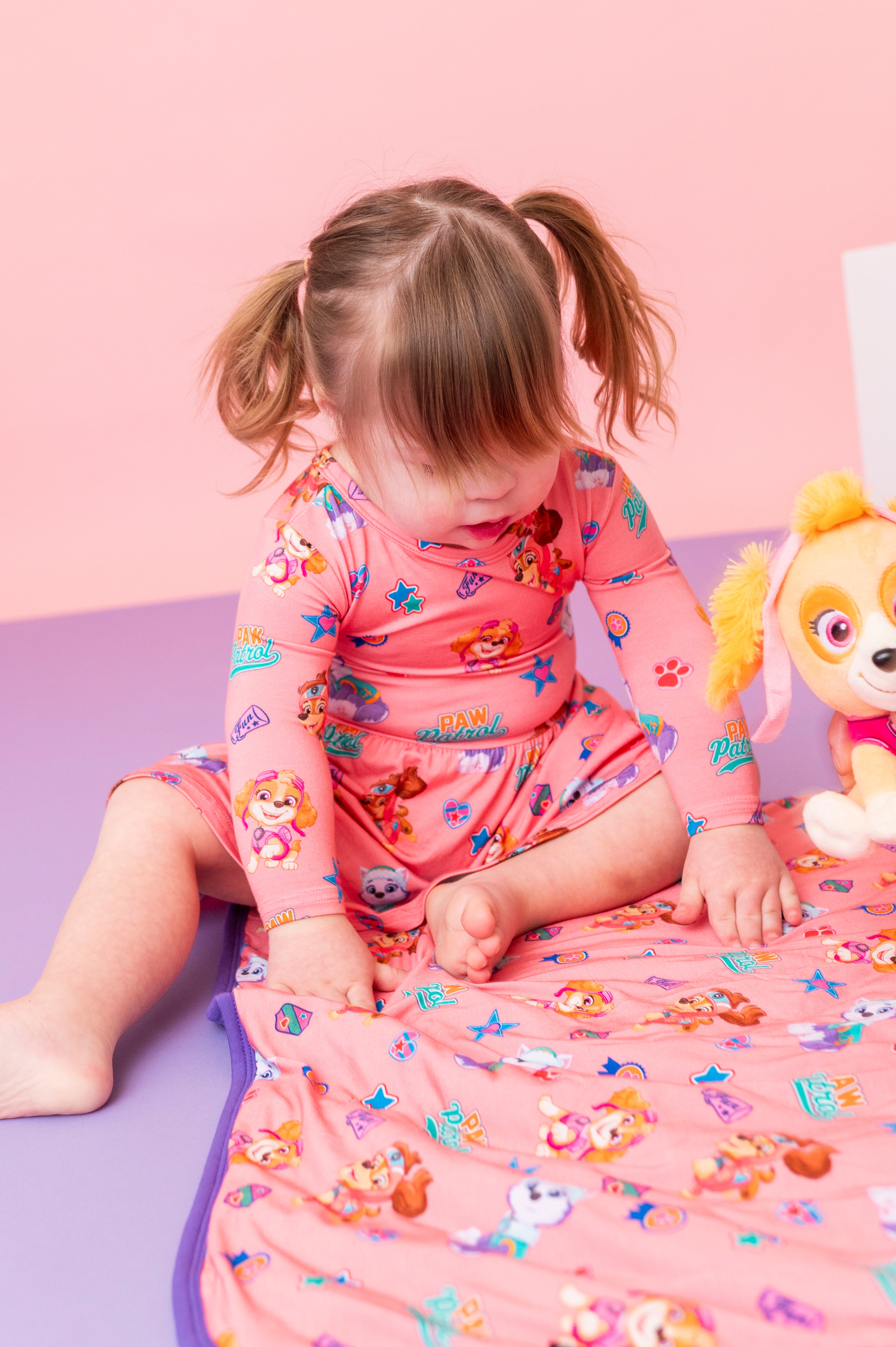 MINI BLANKIE - PAW PATROL™ ALL-STARS PAWfect Pink Crew
