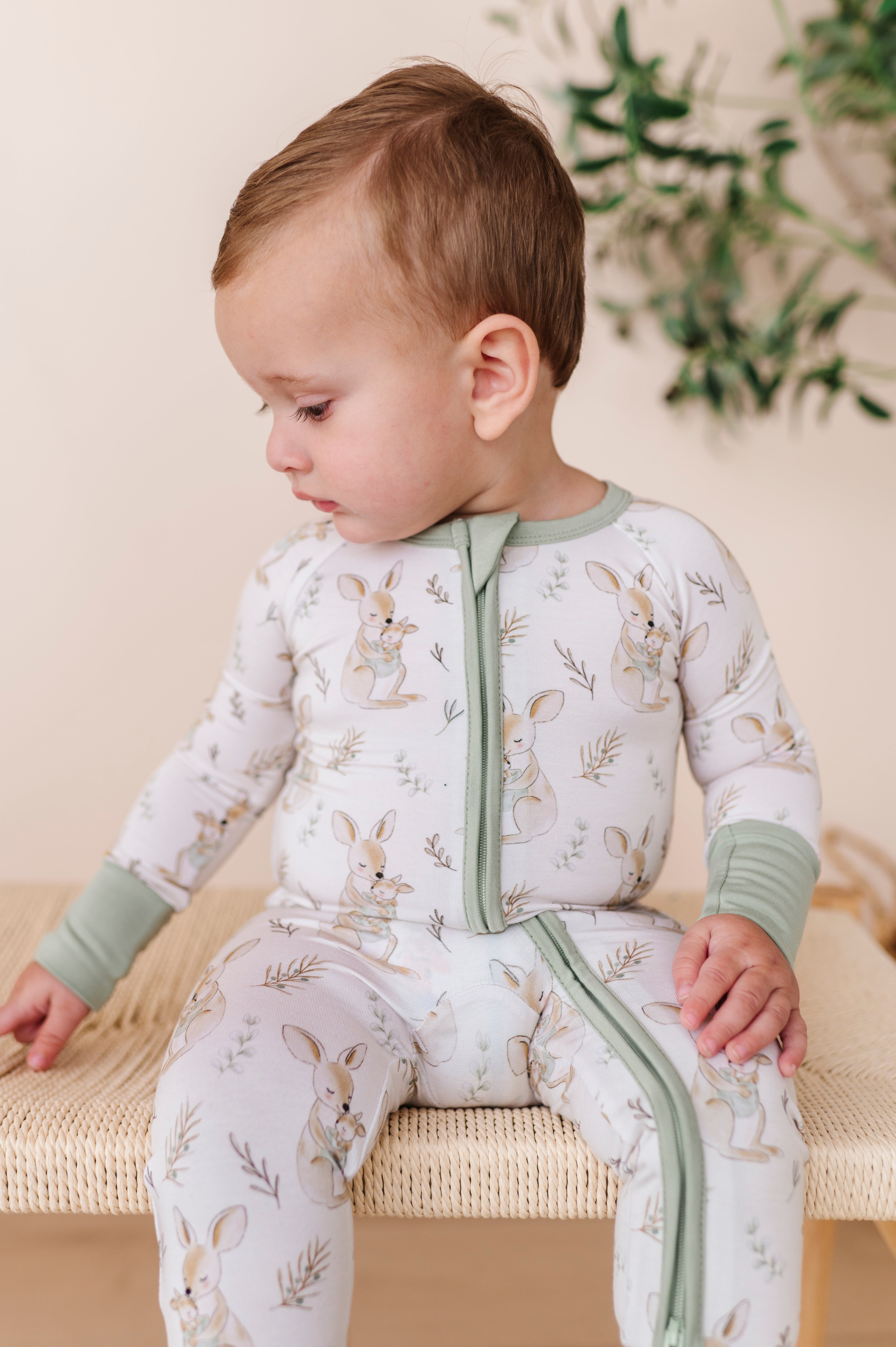 ZIP JAMMIES - LOVE ROO SO MUCH