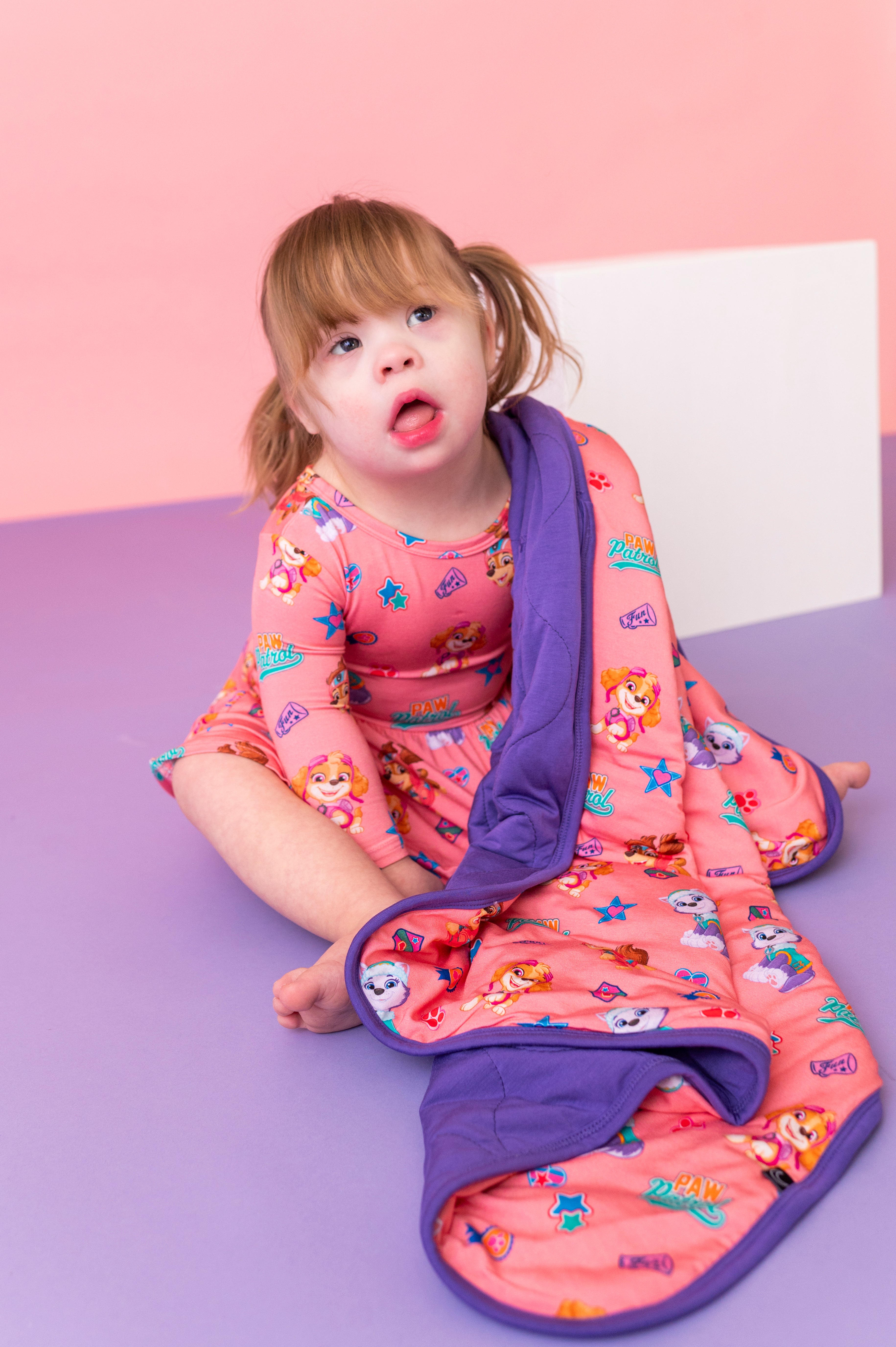 MINI BLANKIE - PAW PATROL™ ALL-STARS PAWfect Pink Crew