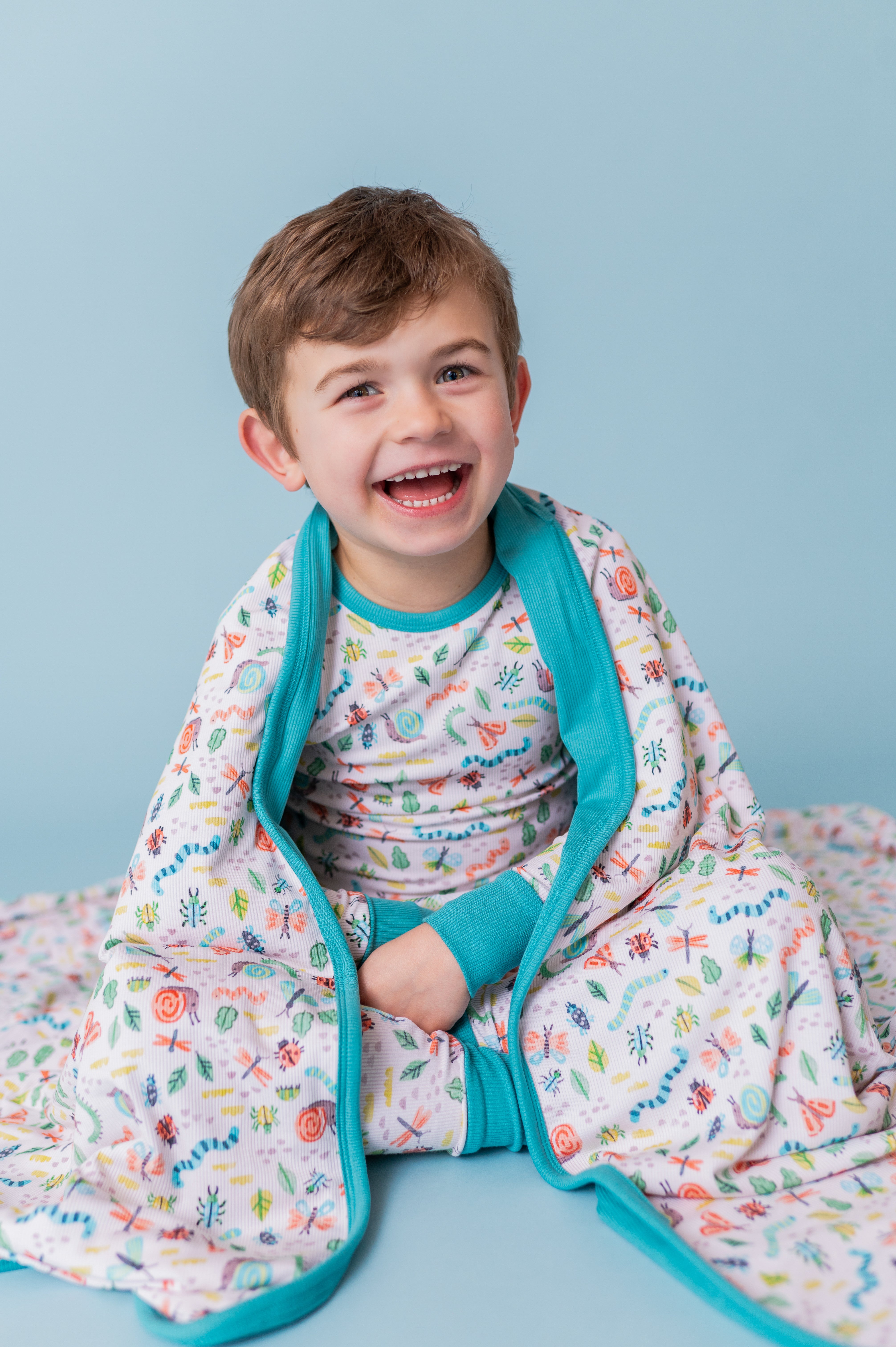 RIBBED TODDLER BLANKIE - SNUGGLE BUGS