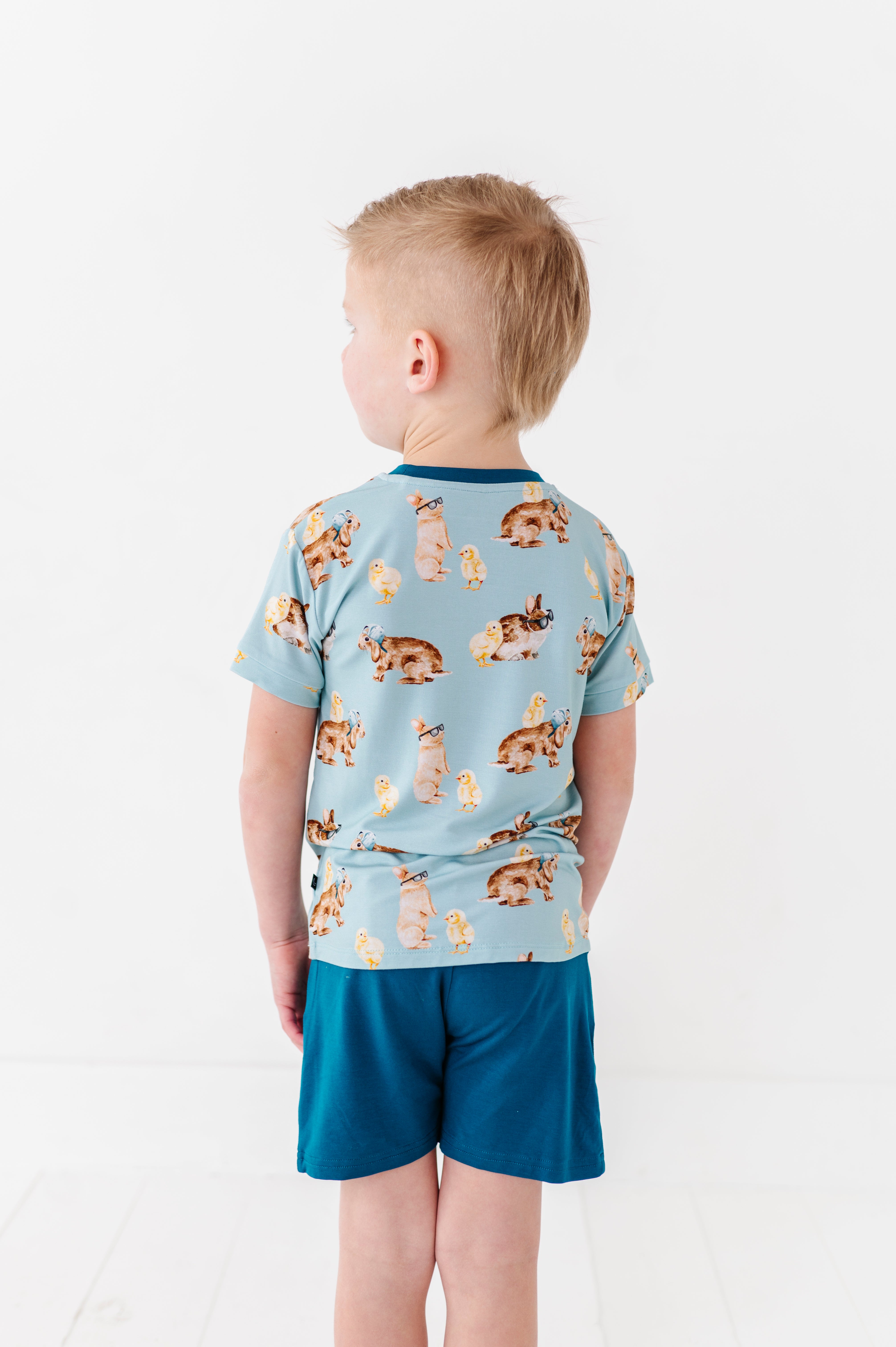 POCKET TEE SHORT SET - HOP STUFF