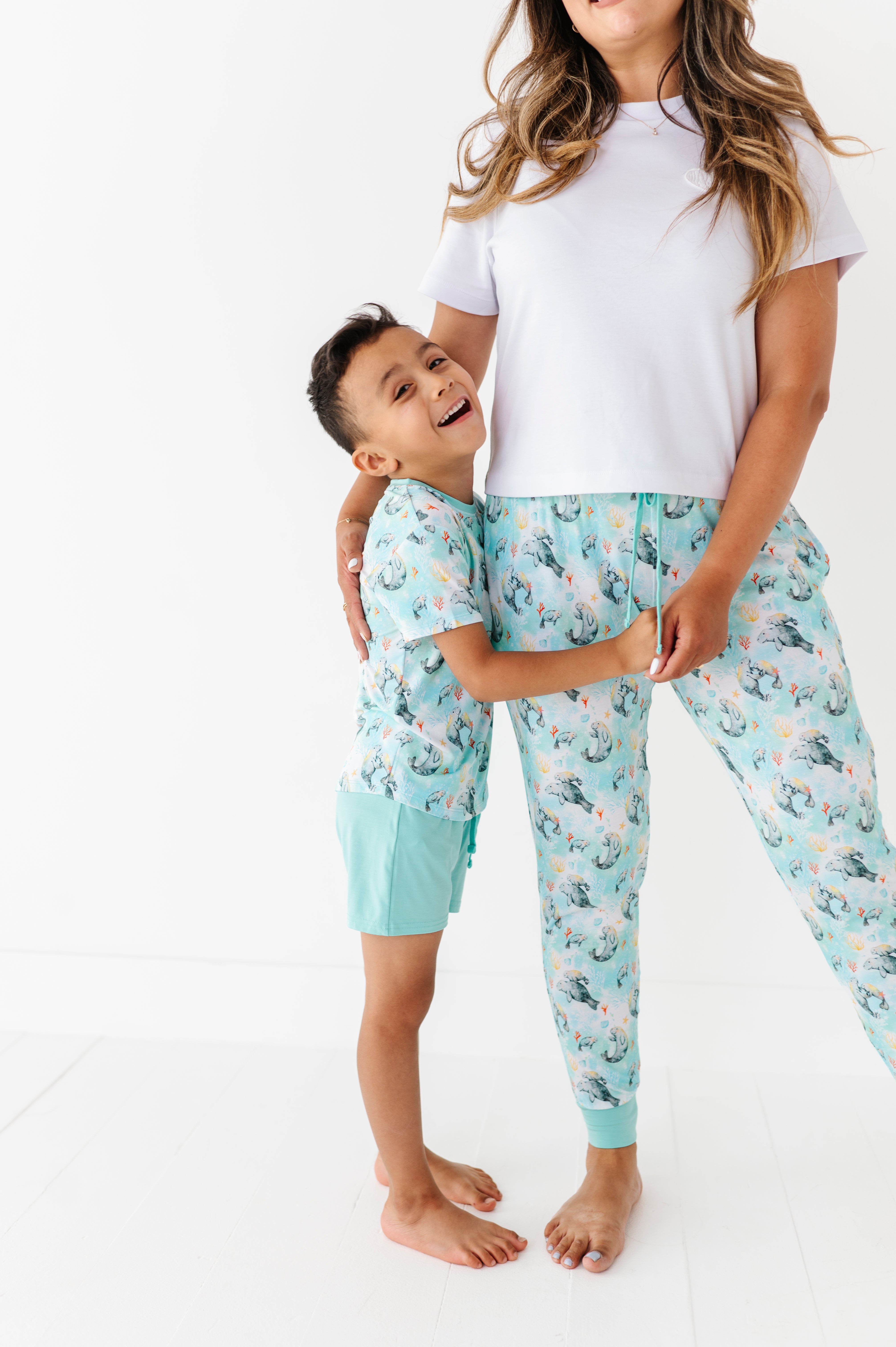 WOMEN'S SLEEPY PANTS - SEA COW