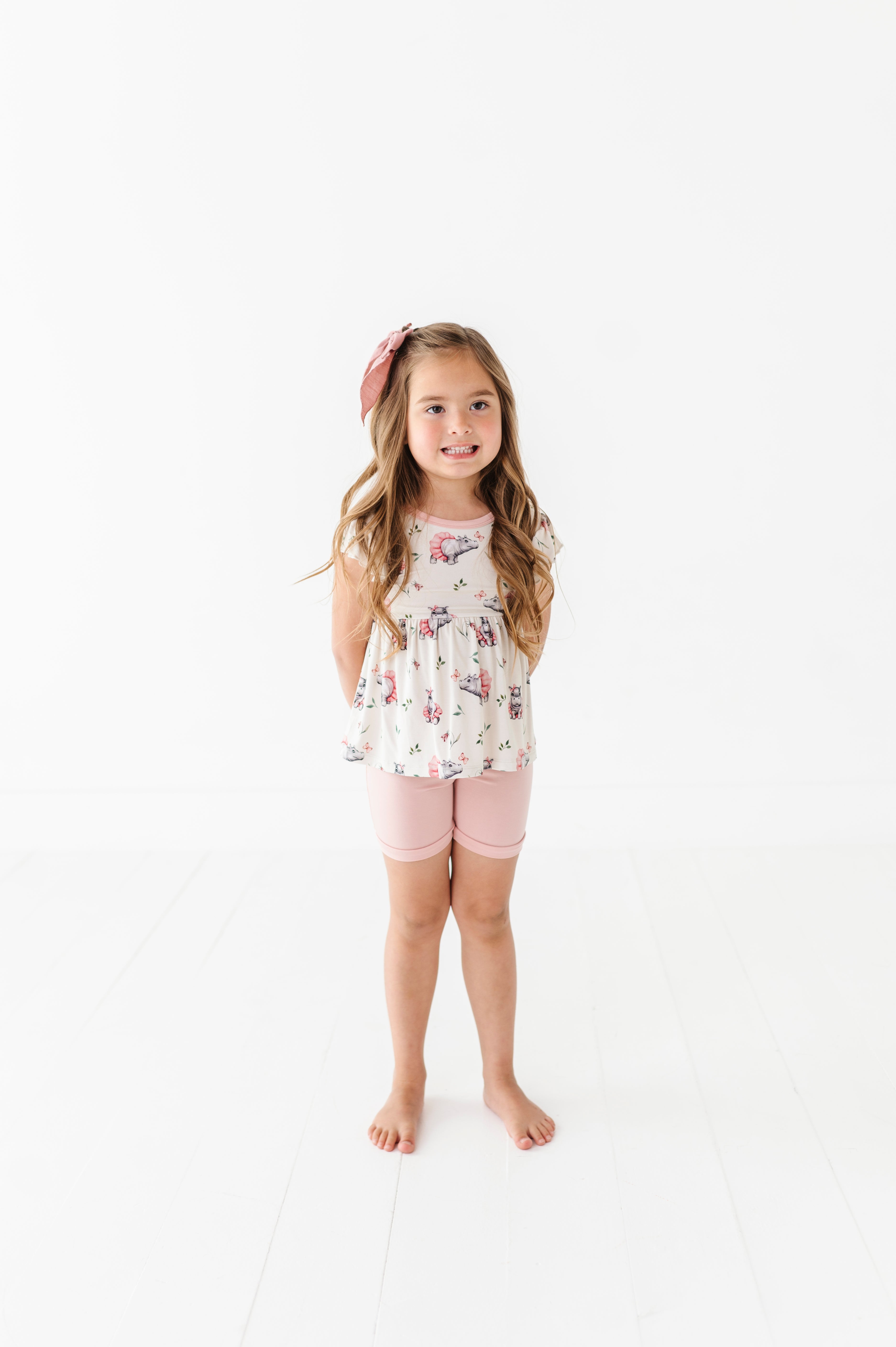 FLUTTER PEPLUM WITH SHORTS - TUTU CUTE