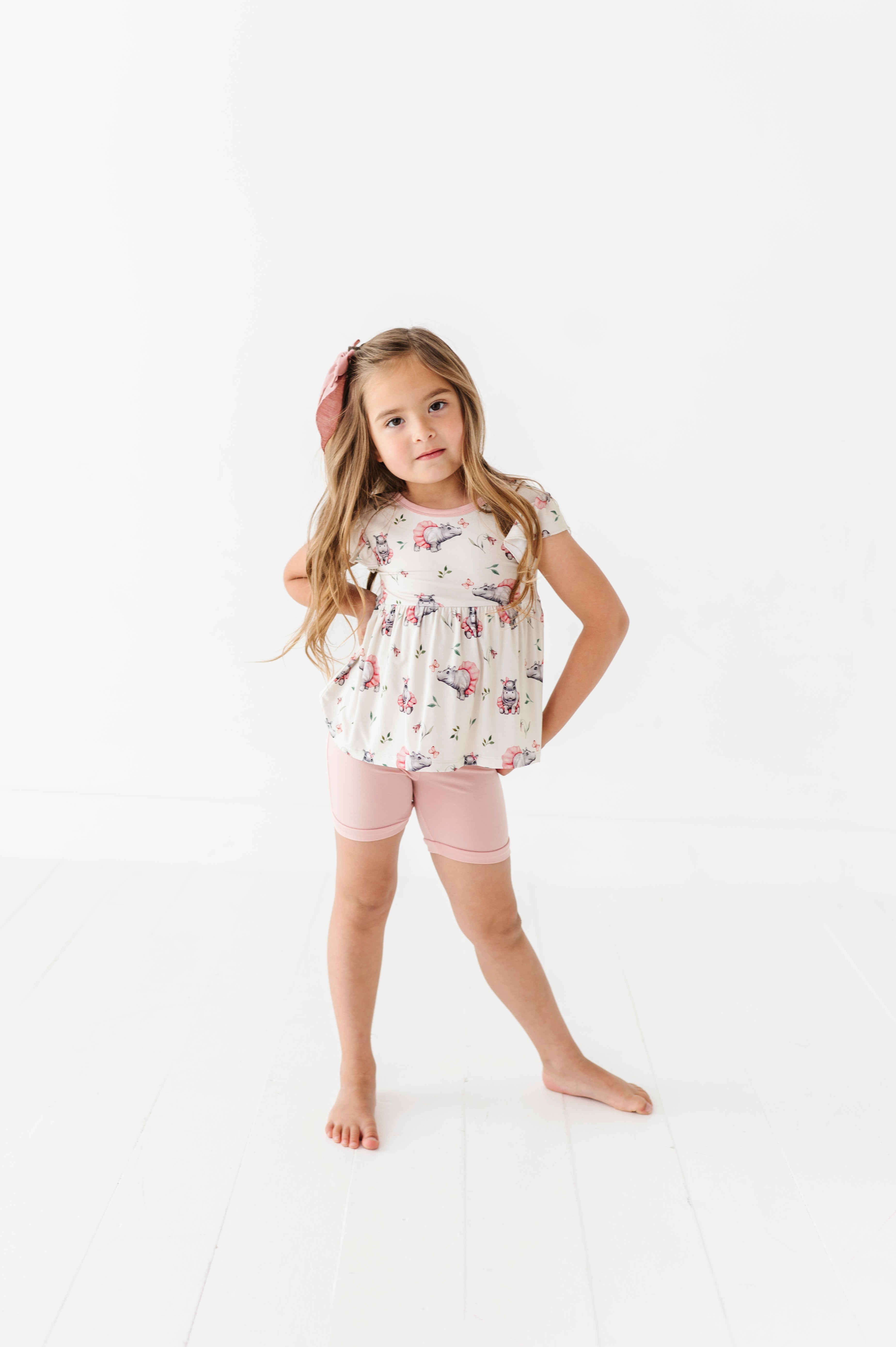 FLUTTER PEPLUM WITH SHORTS - TUTU CUTE