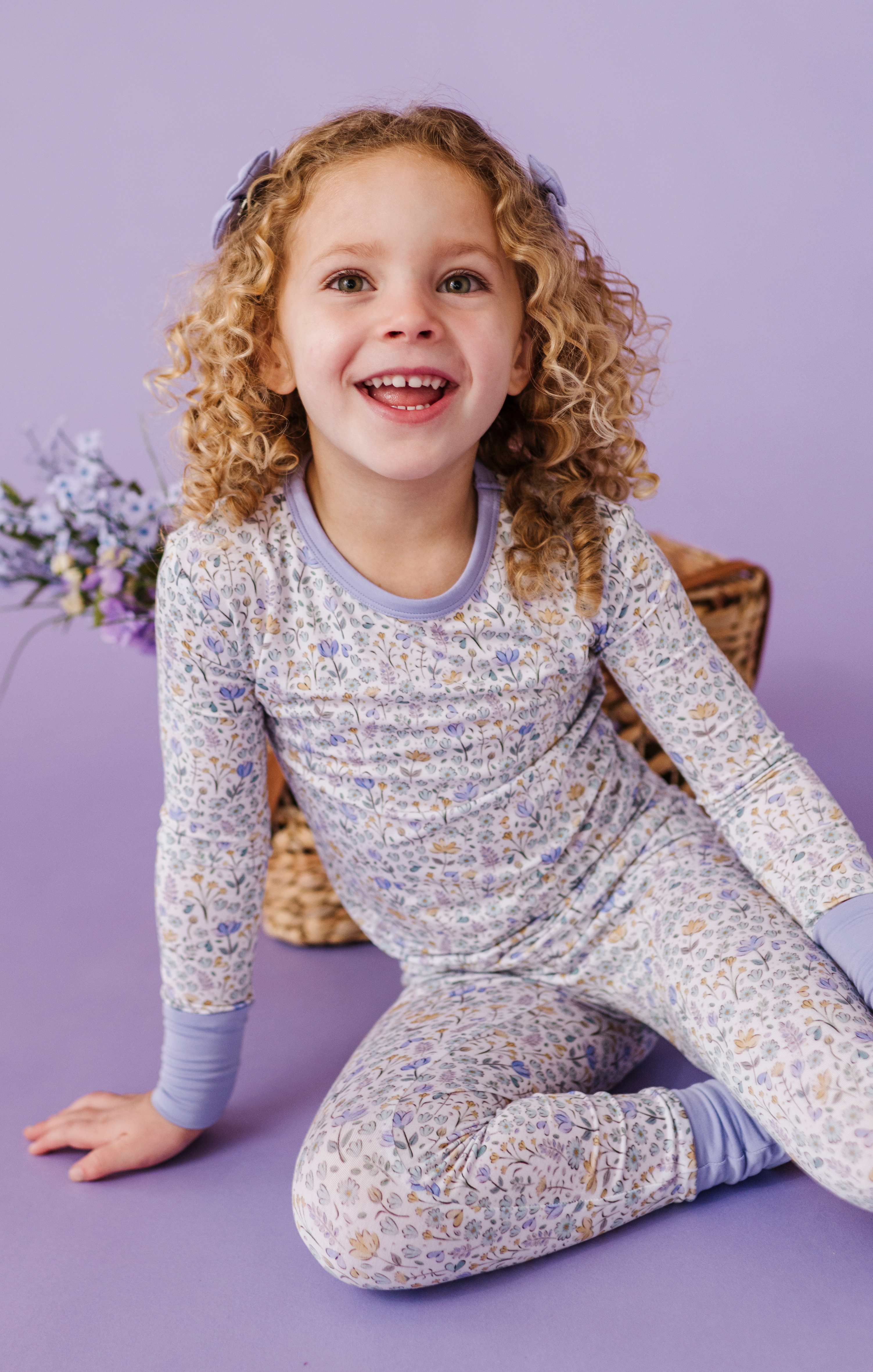 TWO PIECE JAMMIES - LILAC VALLEY