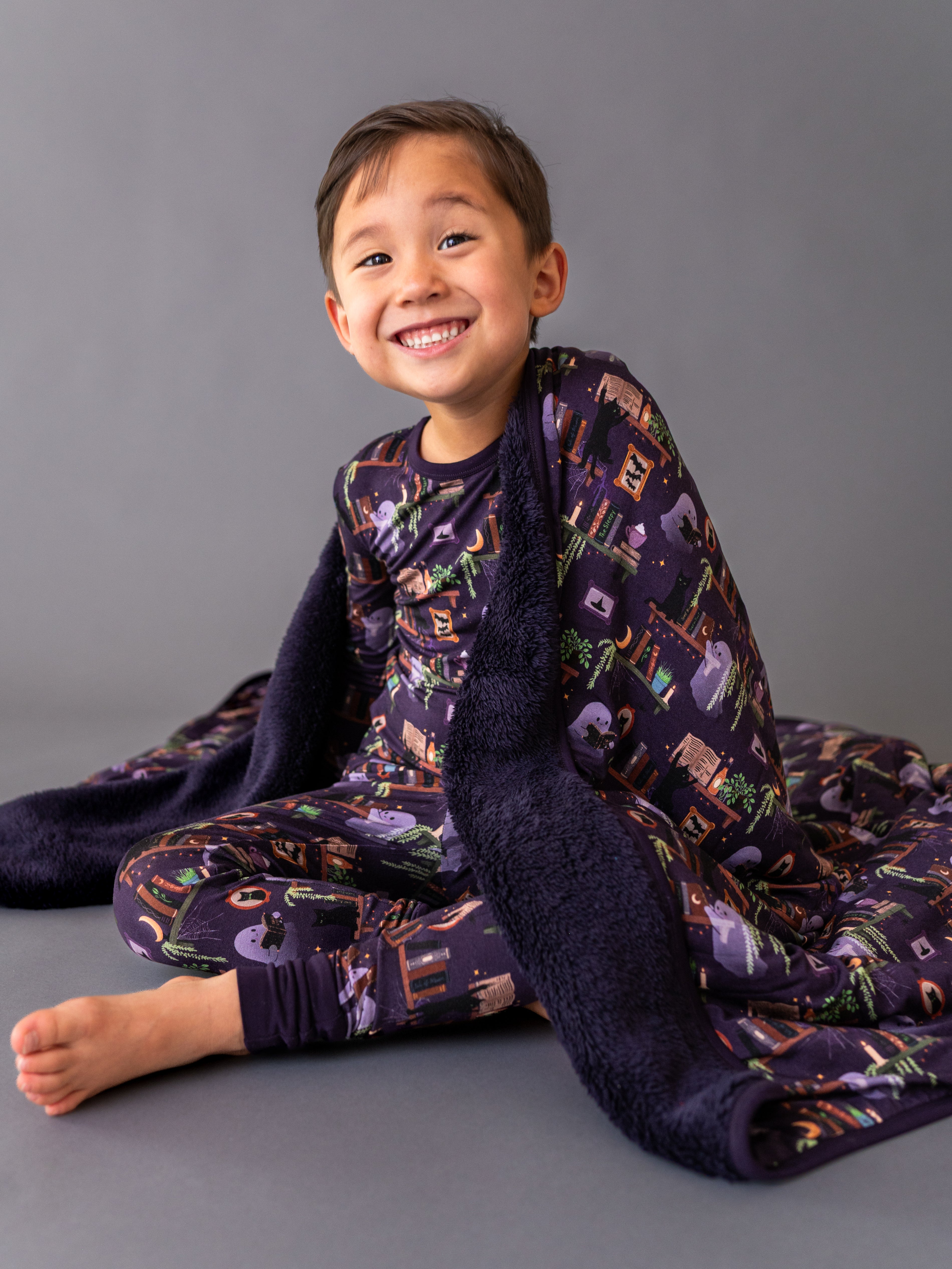 Plush Toddler Blankie - Haunted Library