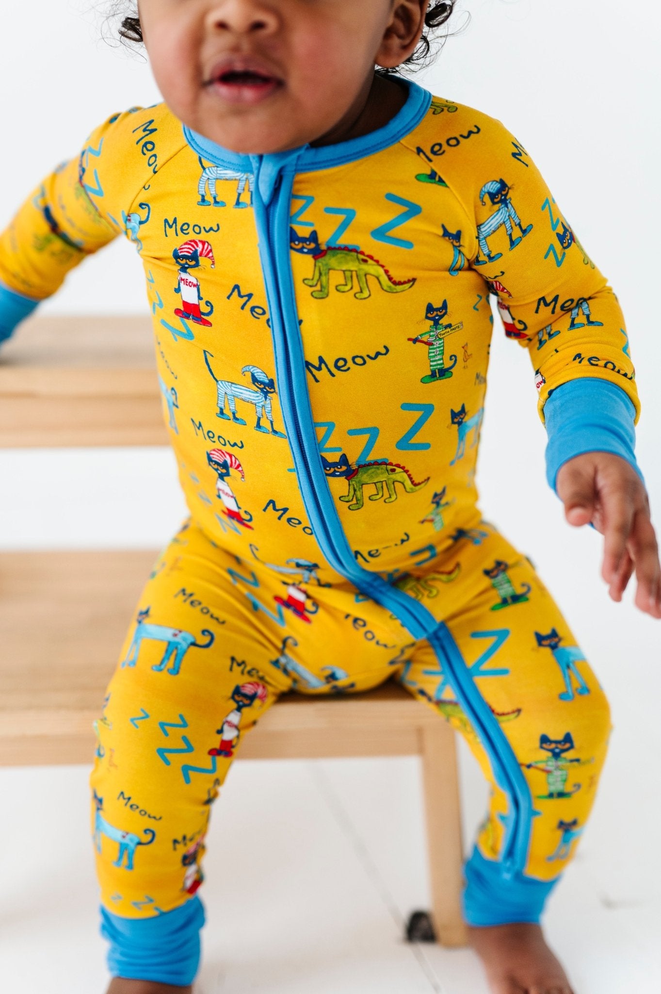 ADAPTIVE ZIP JAMMIES - BEDTIME BLUES - The Sleepy Sloth