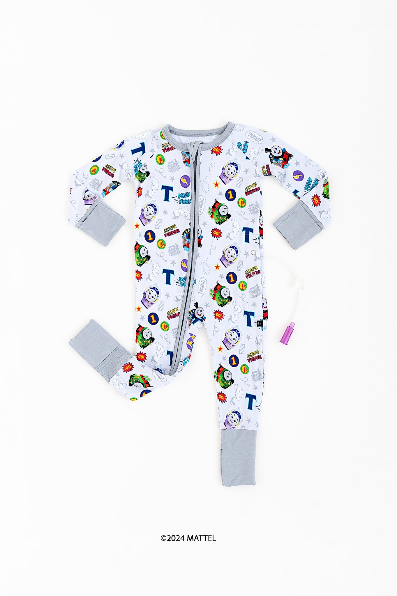 ADAPTIVE ZIP JAMMIES - FAST FRIENDS - The Sleepy Sloth