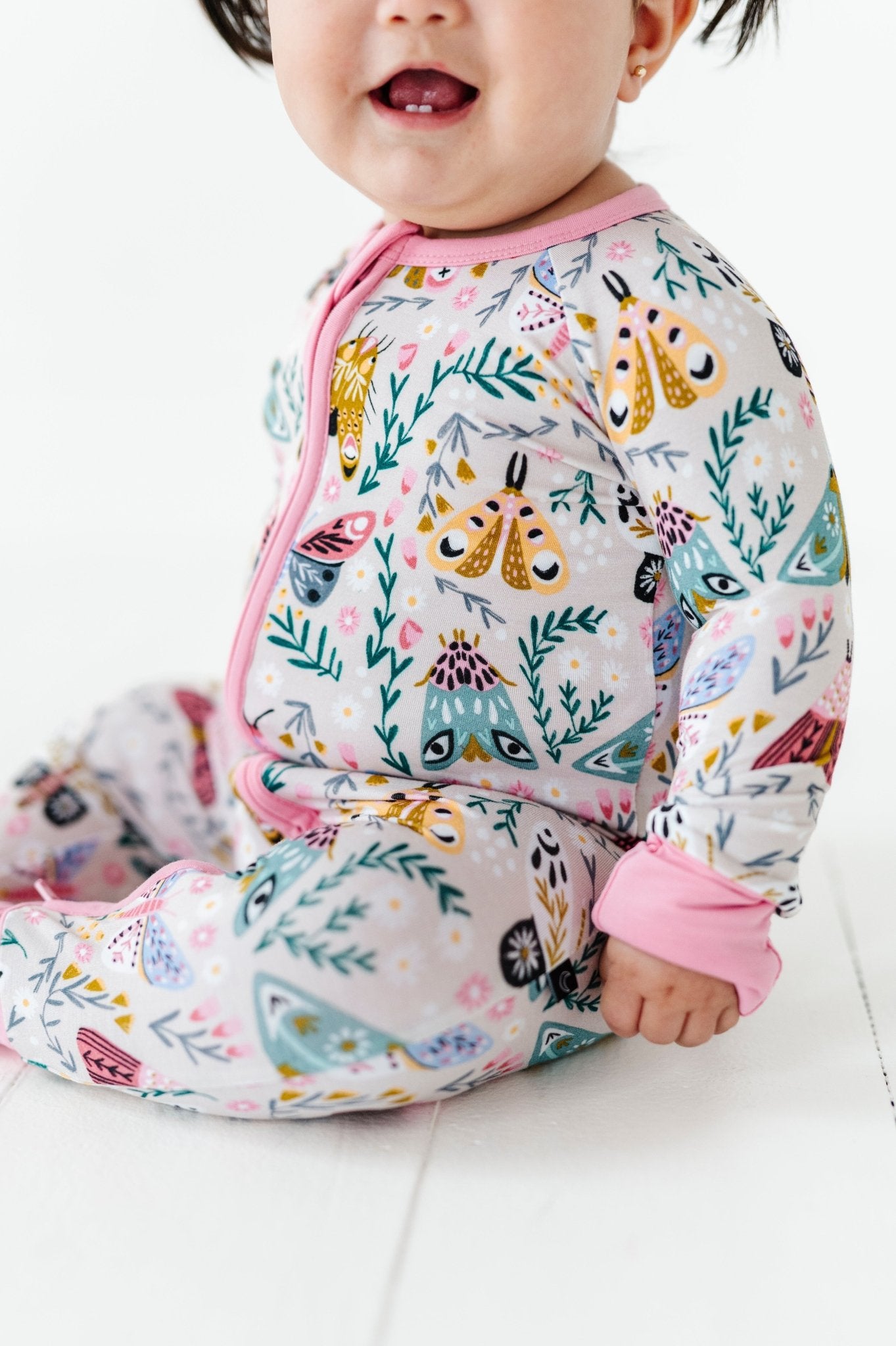 ADAPTIVE ZIP JAMMIES - OH MOTH-ER - The Sleepy Sloth