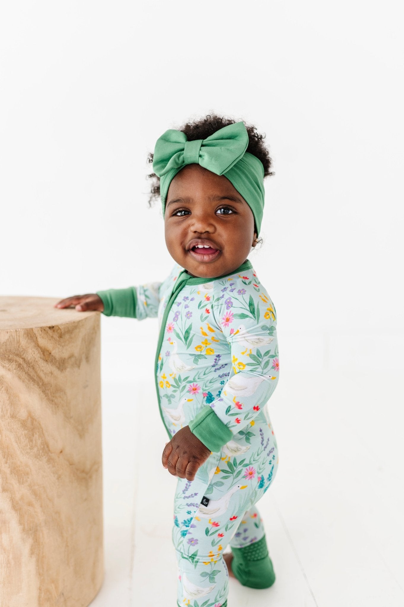 ADAPTIVE ZIP JAMMIES - SILLY GOOSE - The Sleepy Sloth