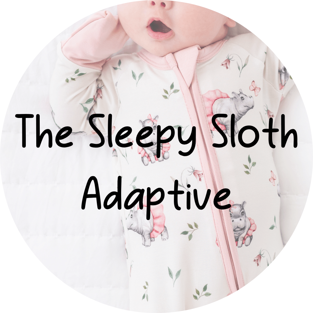 ADAPTIVE ZIP JAMMIES - TUTU CUTE - The Sleepy Sloth