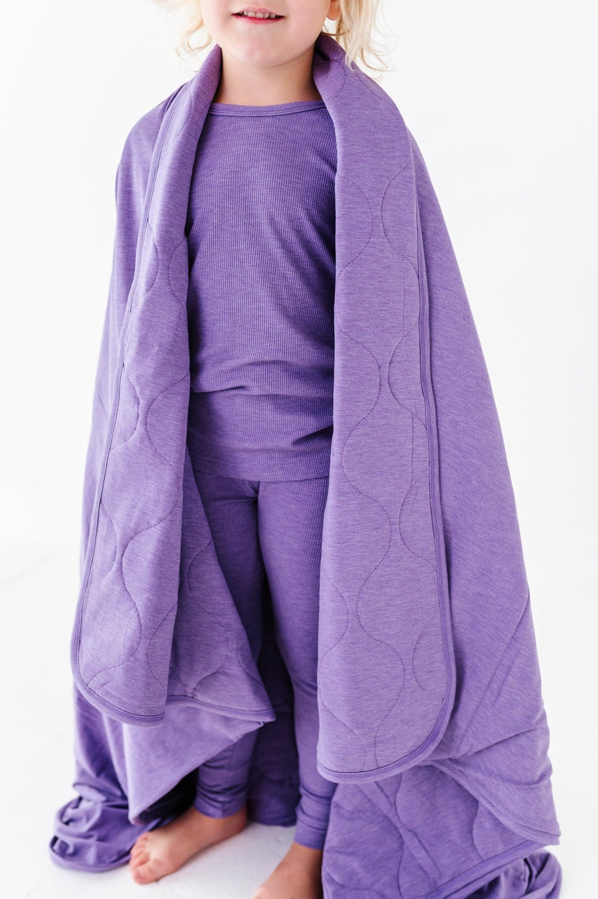 Adult Solid Blankie - Wisteria - The Sleepy Sloth