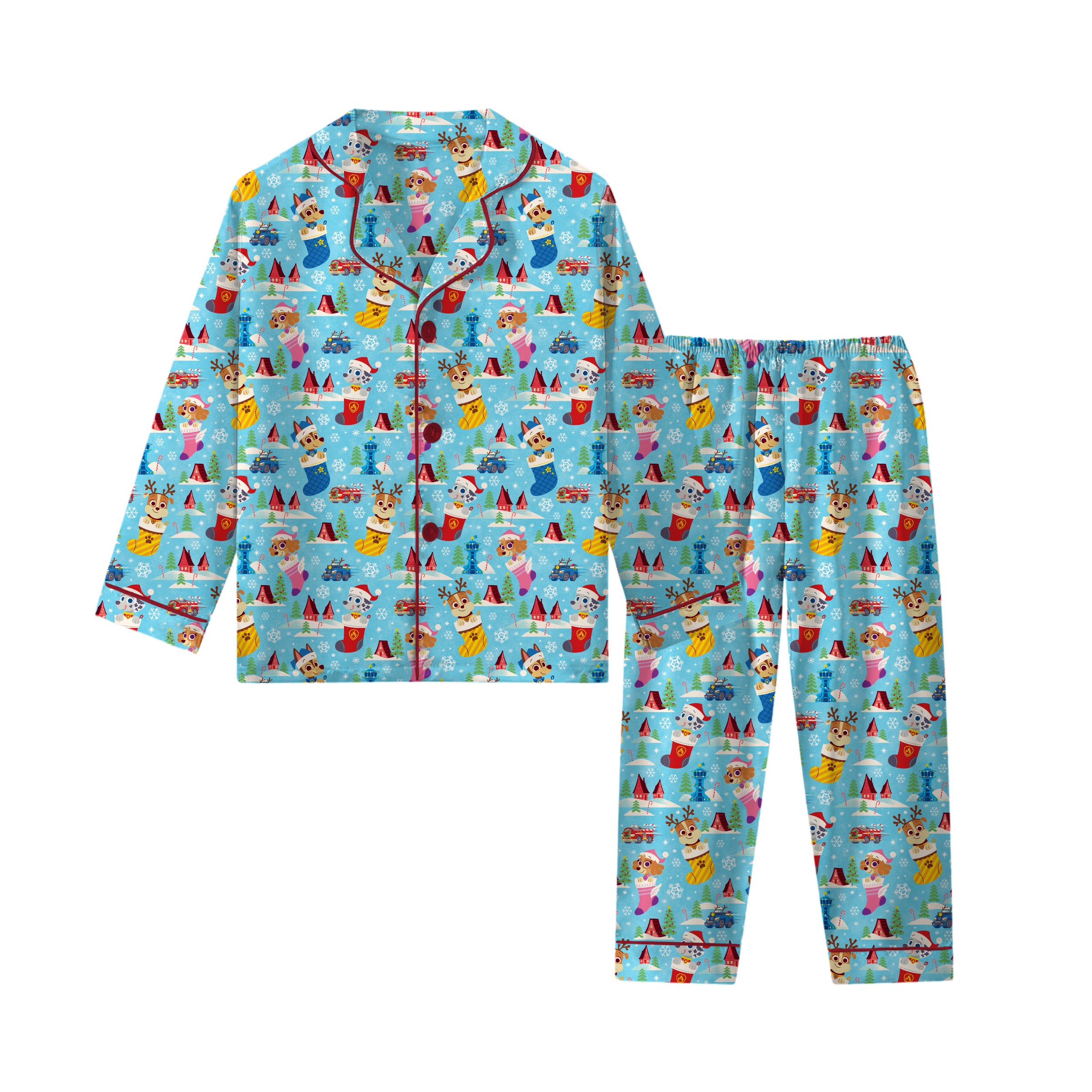 Preorder Women's Luxe Pajama Set - Paw Patrol™ Deck the PAWs
