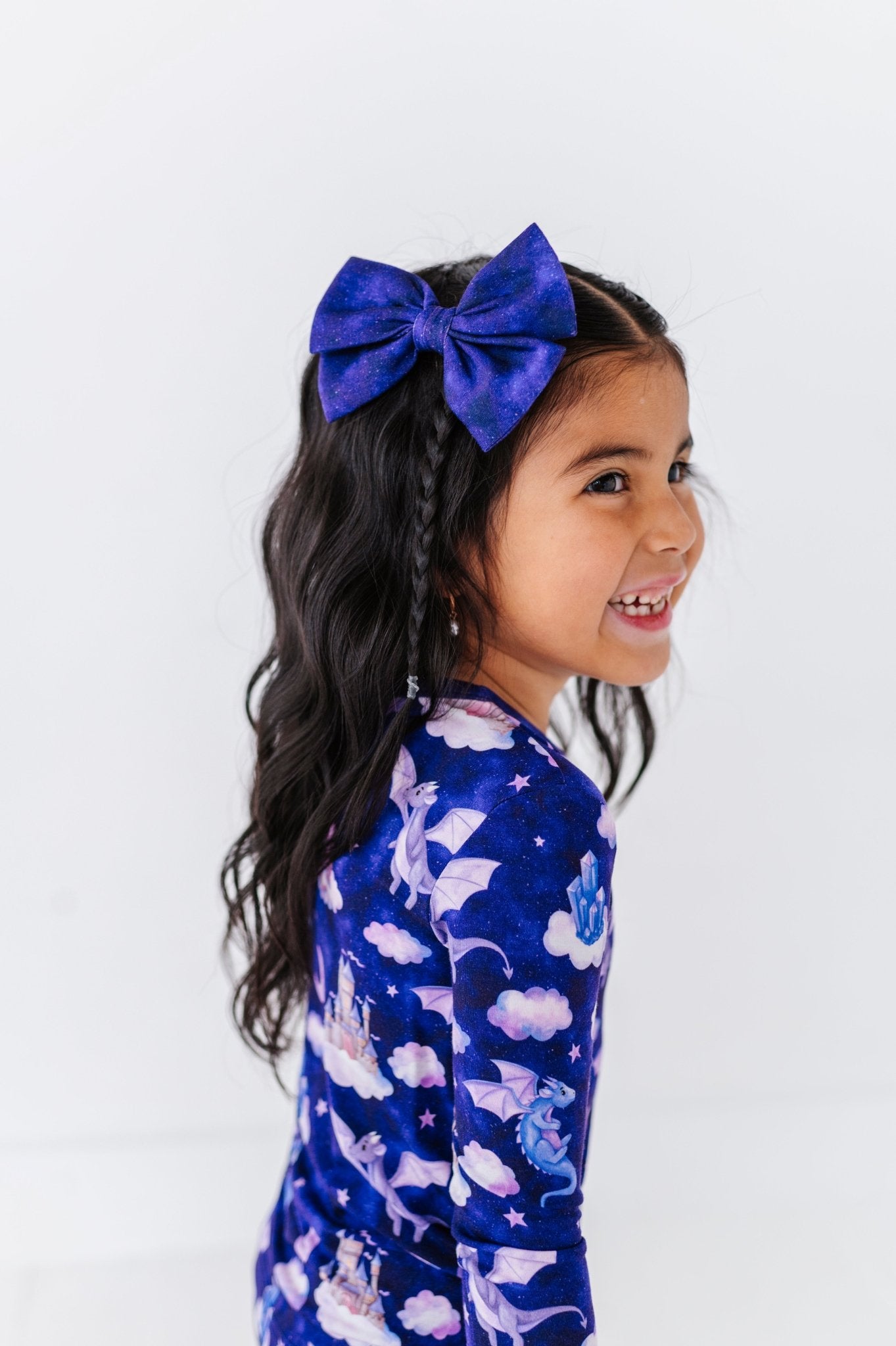 BIG CLIP BOW - AMETHYSIA - The Sleepy Sloth