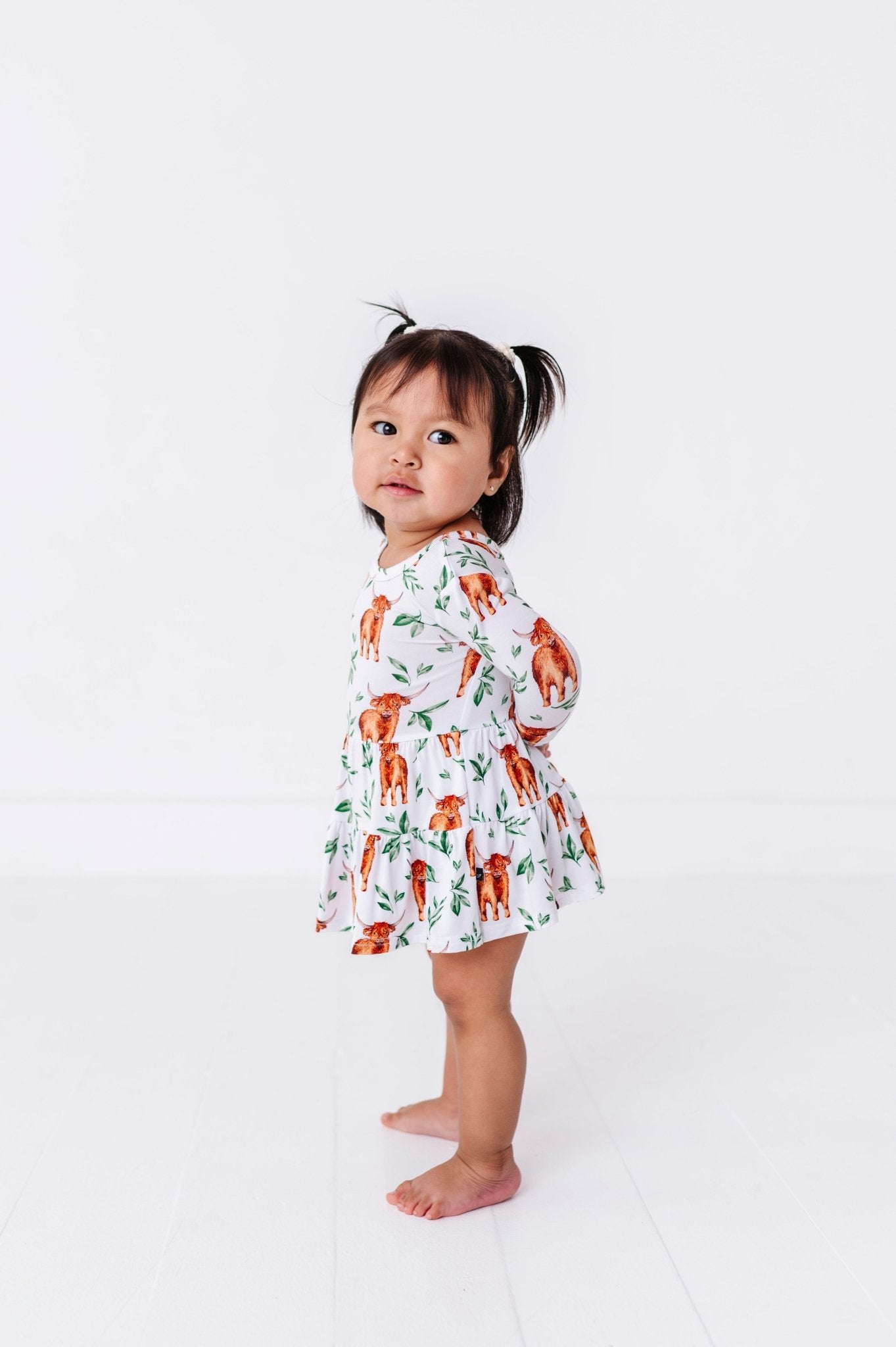 BODYSUIT TWIRL DRESS - MASON - The Sleepy Sloth