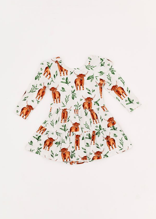 BODYSUIT TWIRL DRESS - MASON - The Sleepy Sloth