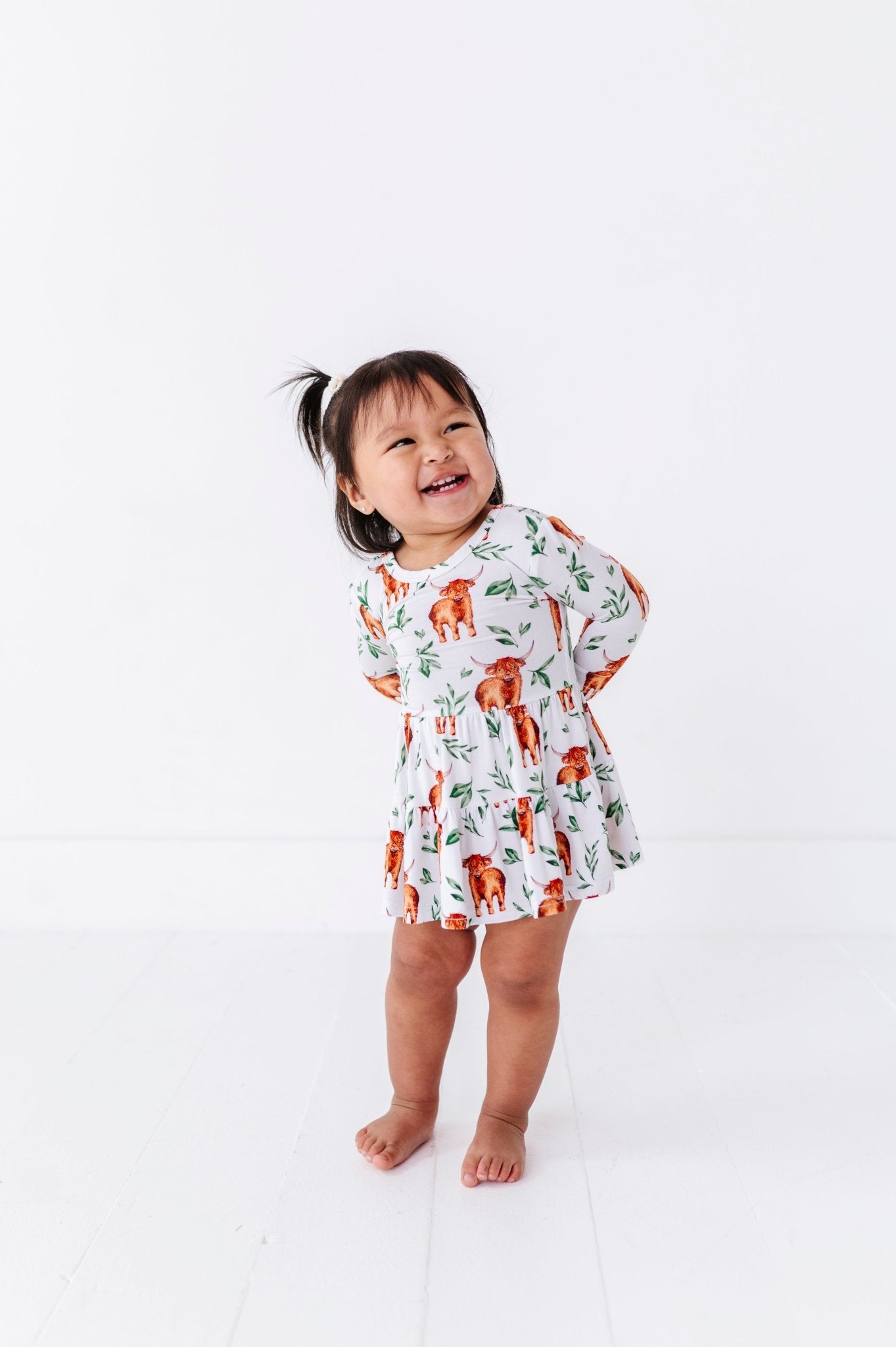 BODYSUIT TWIRL DRESS - MASON - The Sleepy Sloth