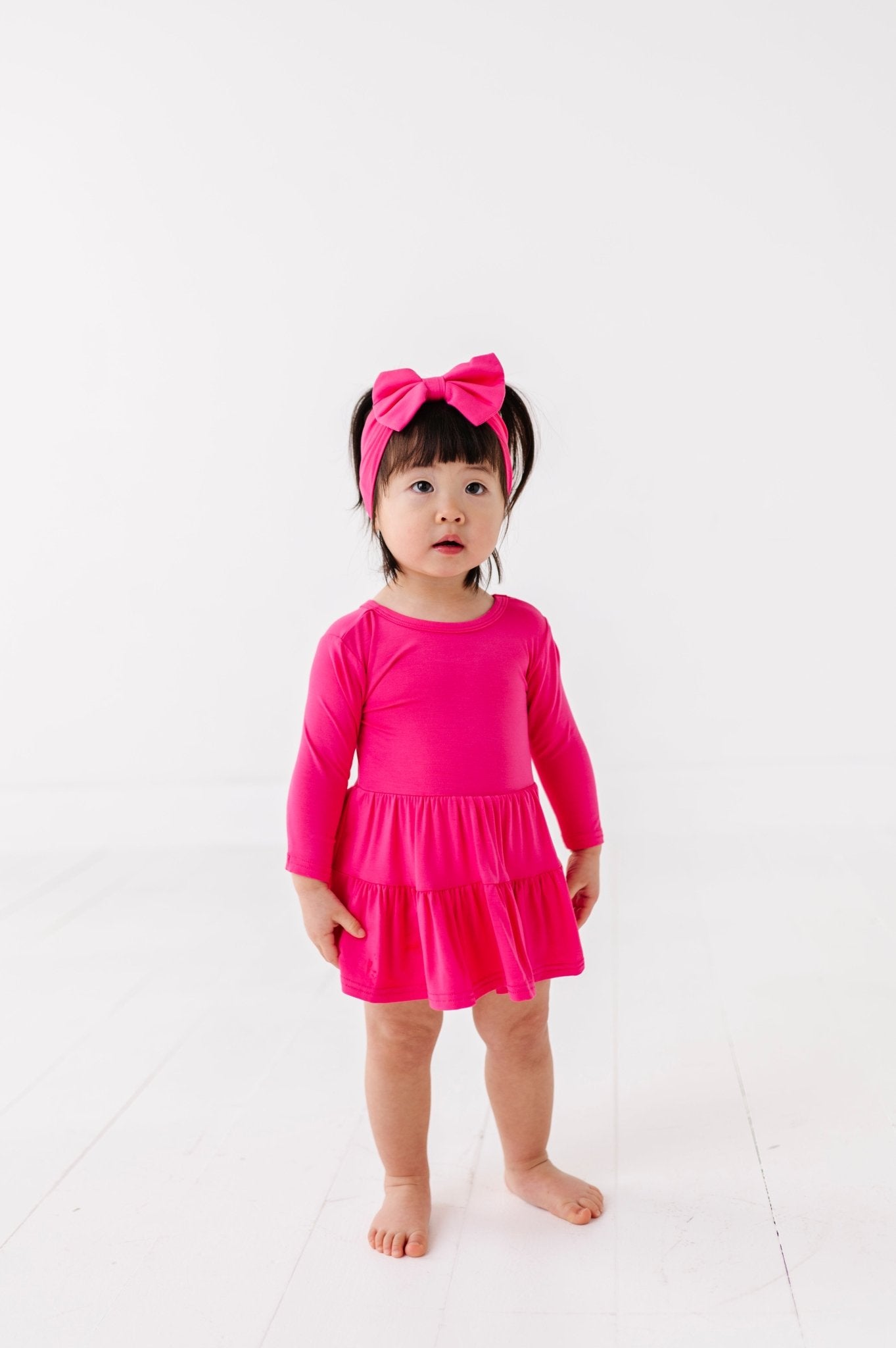 BODYSUIT TWIRL DRESS - ROSEY - The Sleepy Sloth