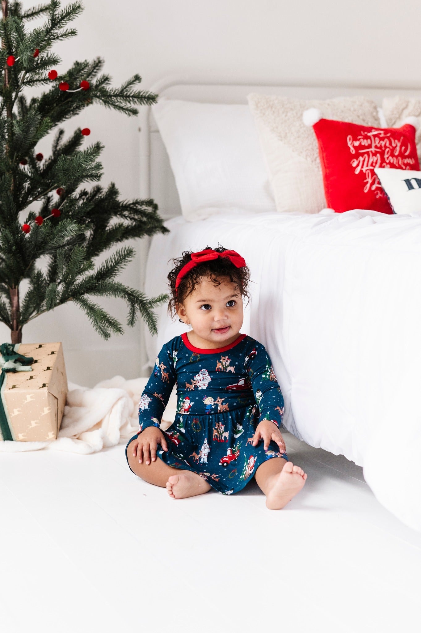 BODYSUIT TWIRL DRESS- RUDOLPH© & FRIENDS - The Sleepy Sloth
