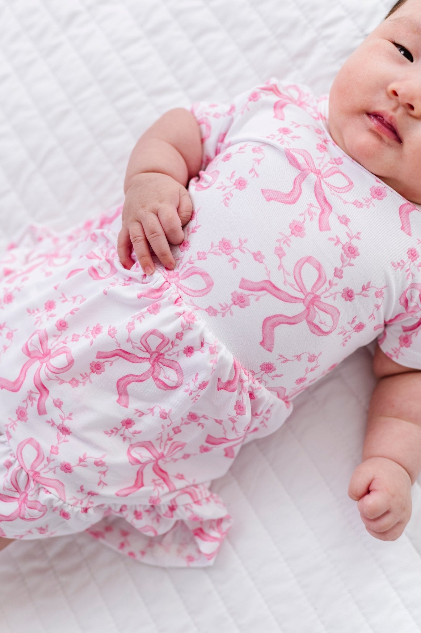 BODYSUIT TWIRLIE DRESS - LOVELACE BOWS - The Sleepy Sloth
