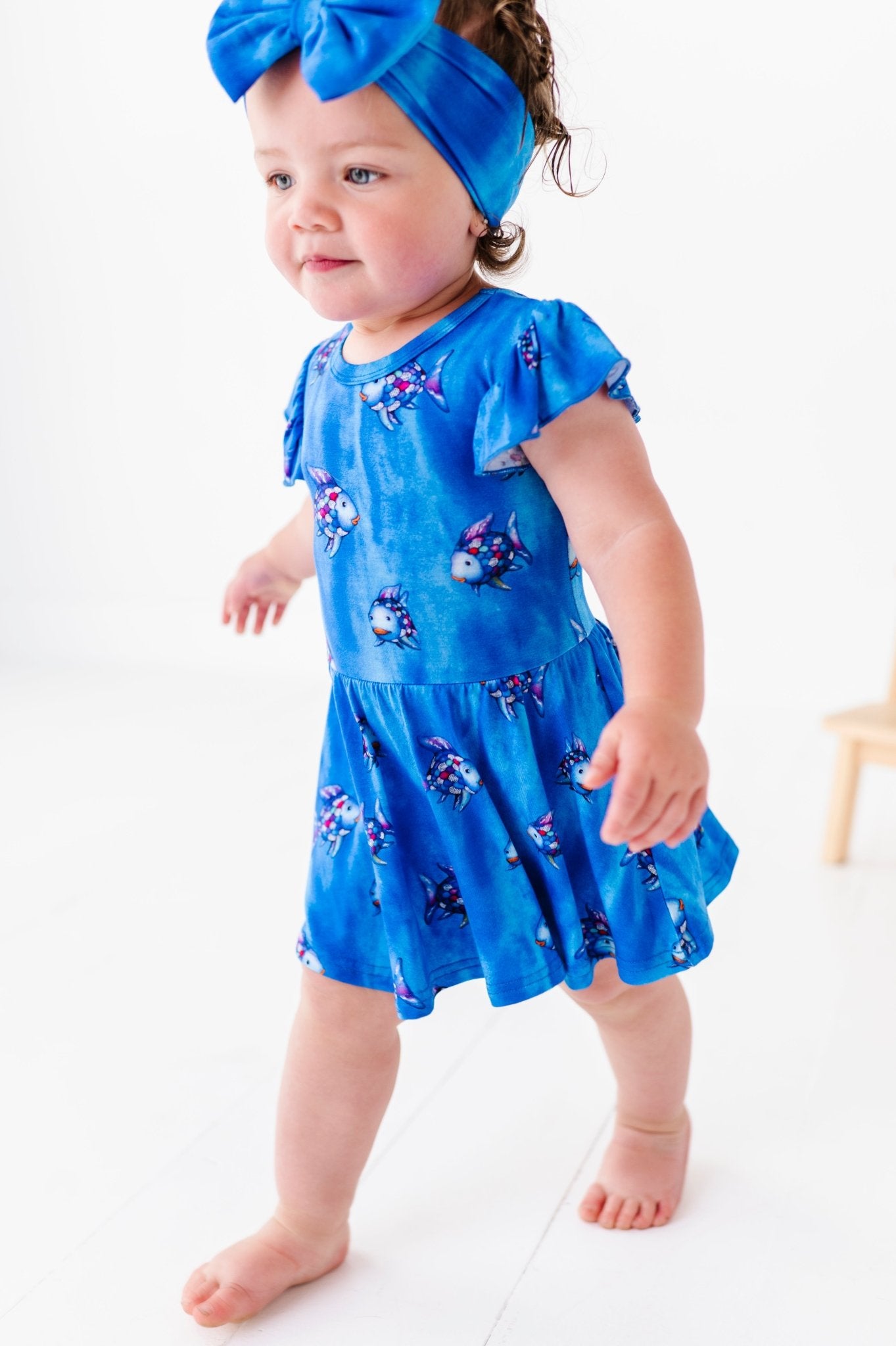 BODYSUIT TWIRLIE DRESS - THE RAINBOW FISH™ - The Sleepy Sloth