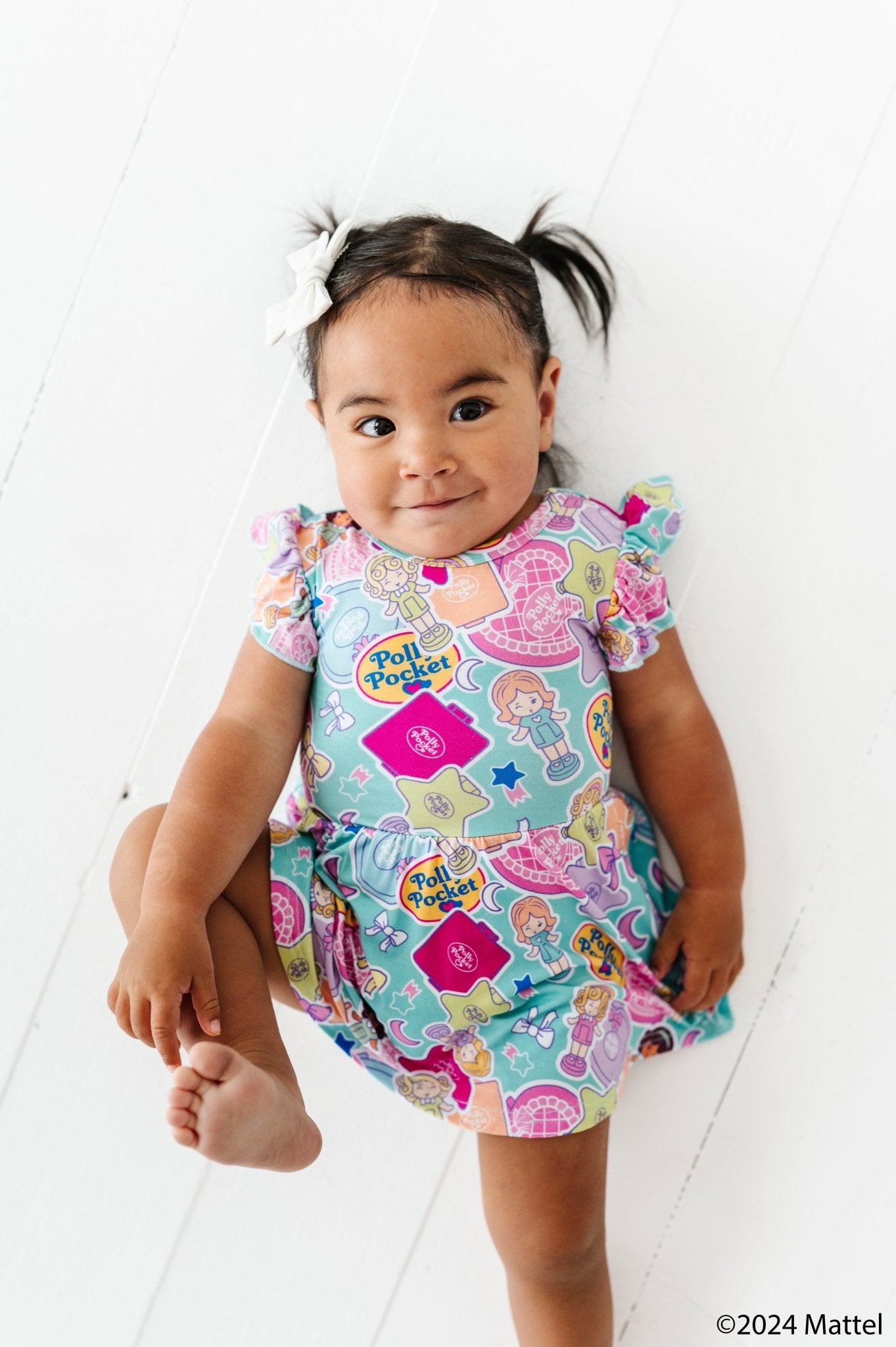 BODYSUIT TWIRLIE DRESS - TINY IS MIGHTY - The Sleepy Sloth