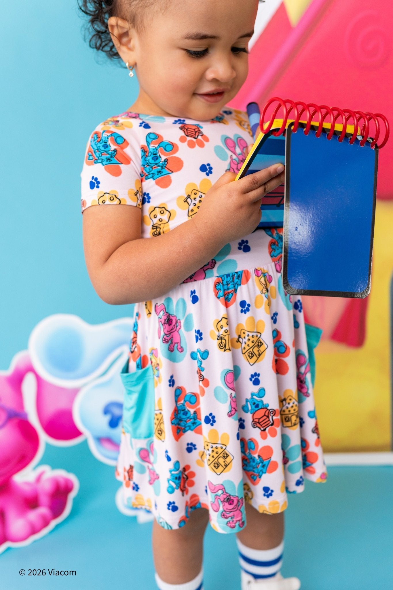 Bow Back Twirl Dress - Blues Clues & You™ Clued In! - The Sleepy Sloth