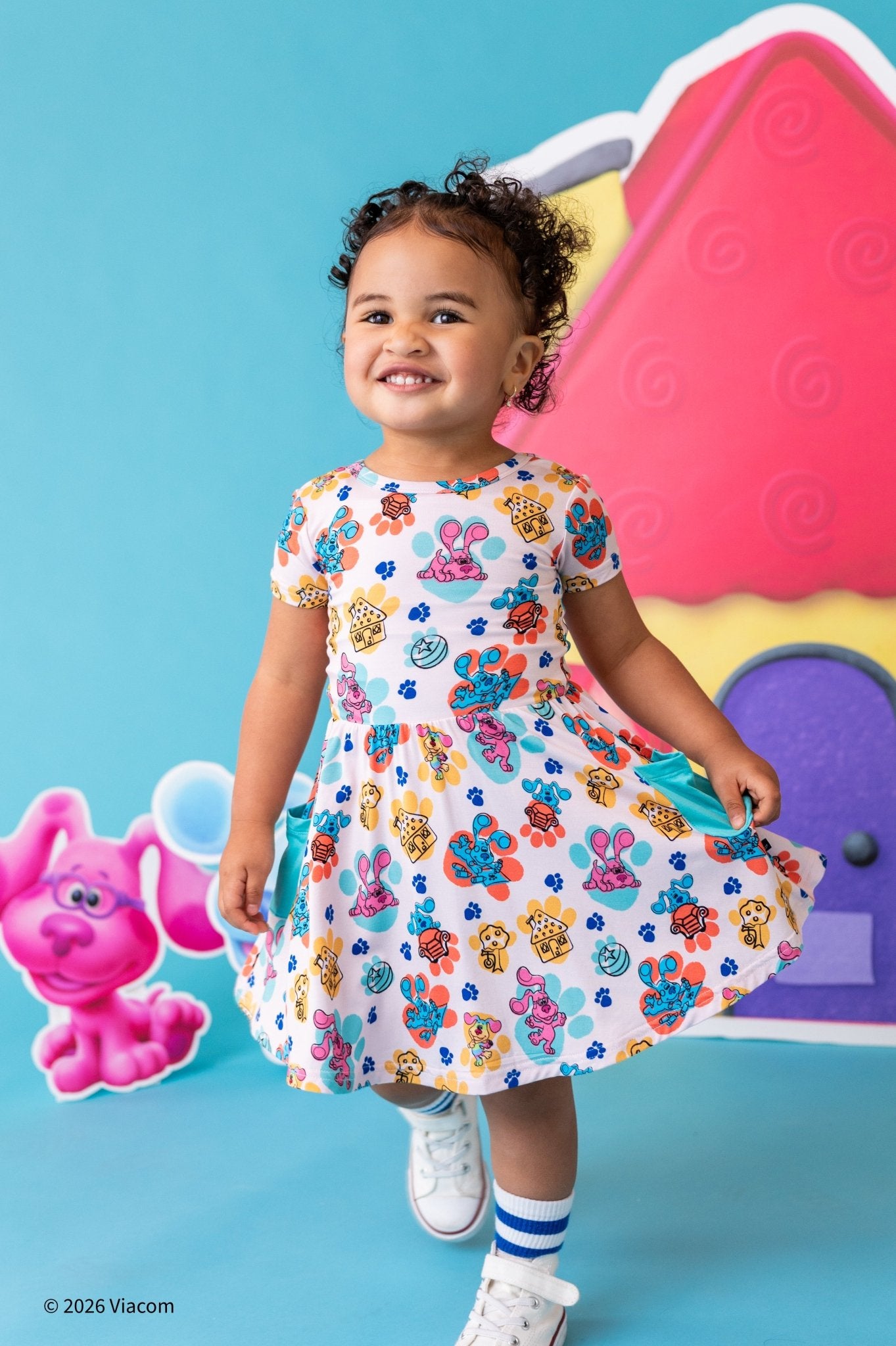 Bow Back Twirl Dress - Blues Clues & You™ Clued In! - The Sleepy Sloth