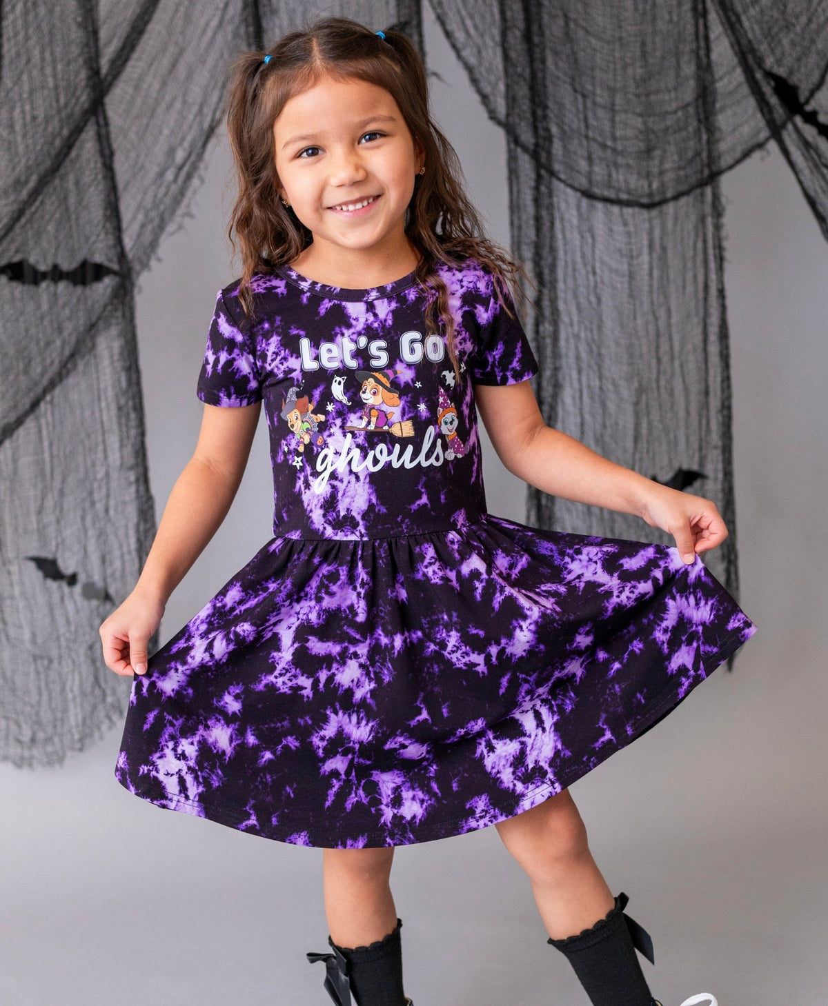 Bow Back Twirlie Dress - PAW PATROL™ Let's Go Ghouls - The Sleepy Sloth