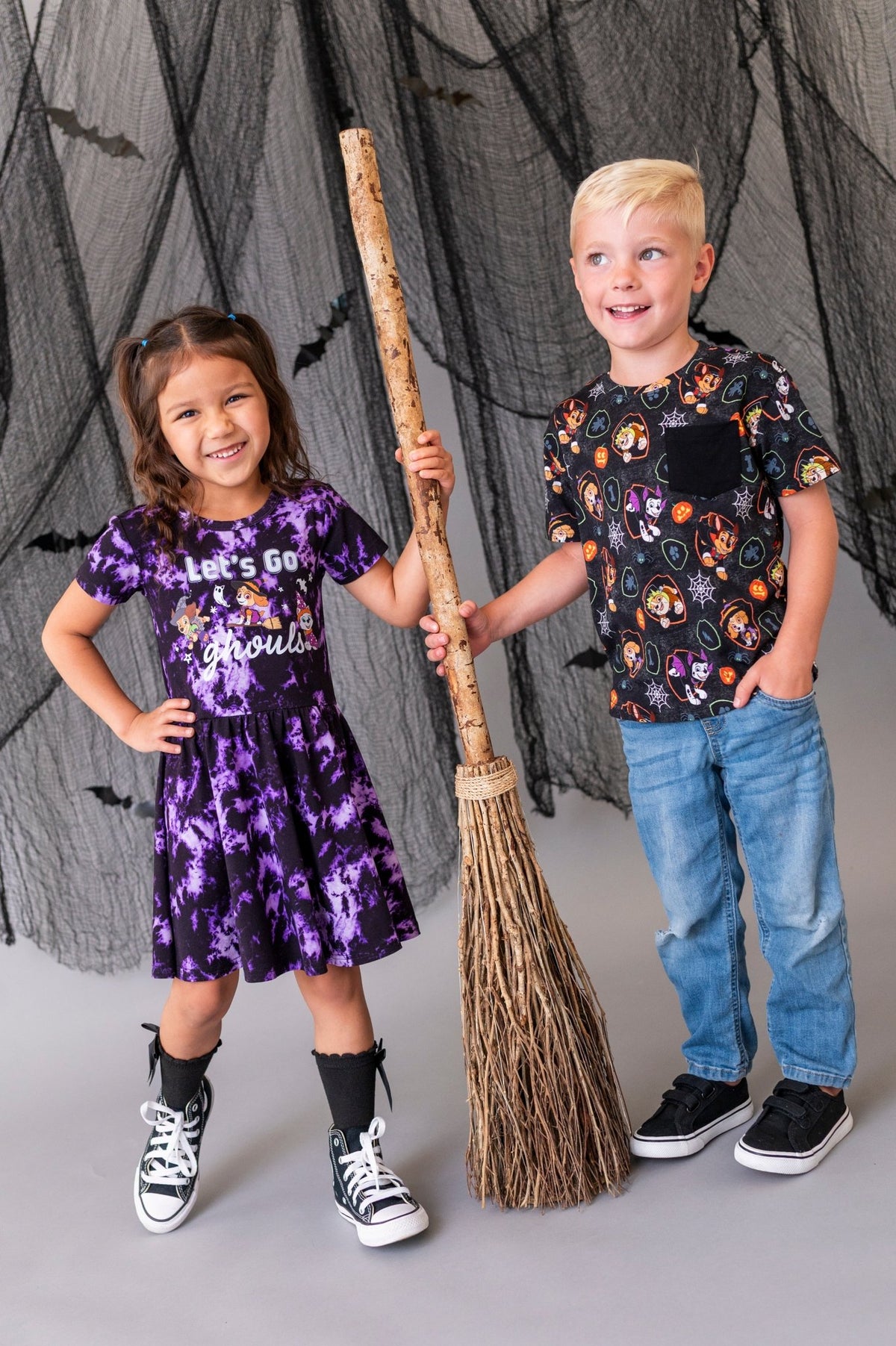 Bow Back Twirlie Dress - PAW PATROL™ Let's Go Ghouls - The Sleepy Sloth