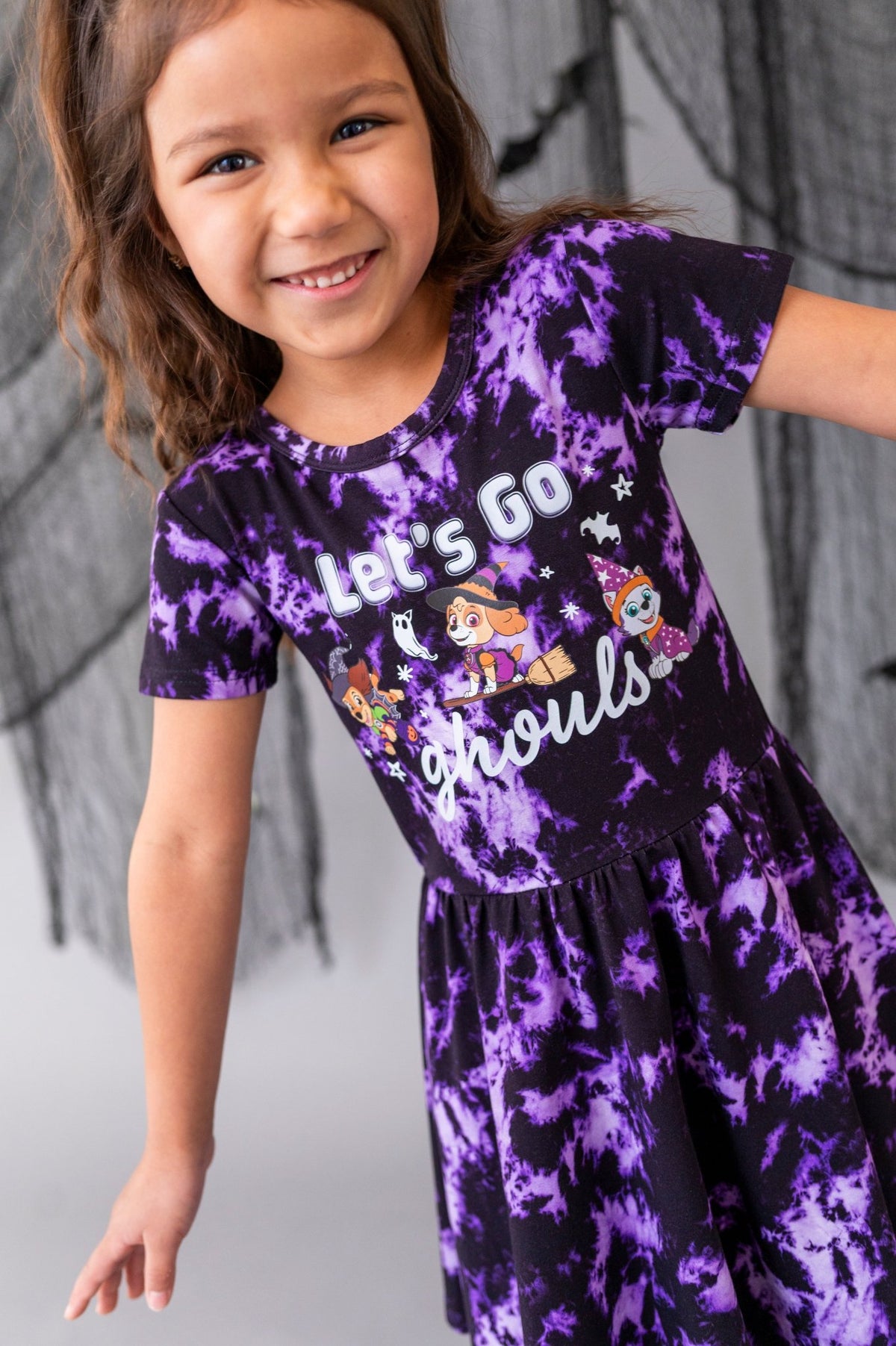 Bow Back Twirlie Dress - PAW PATROL™ Let's Go Ghouls - The Sleepy Sloth