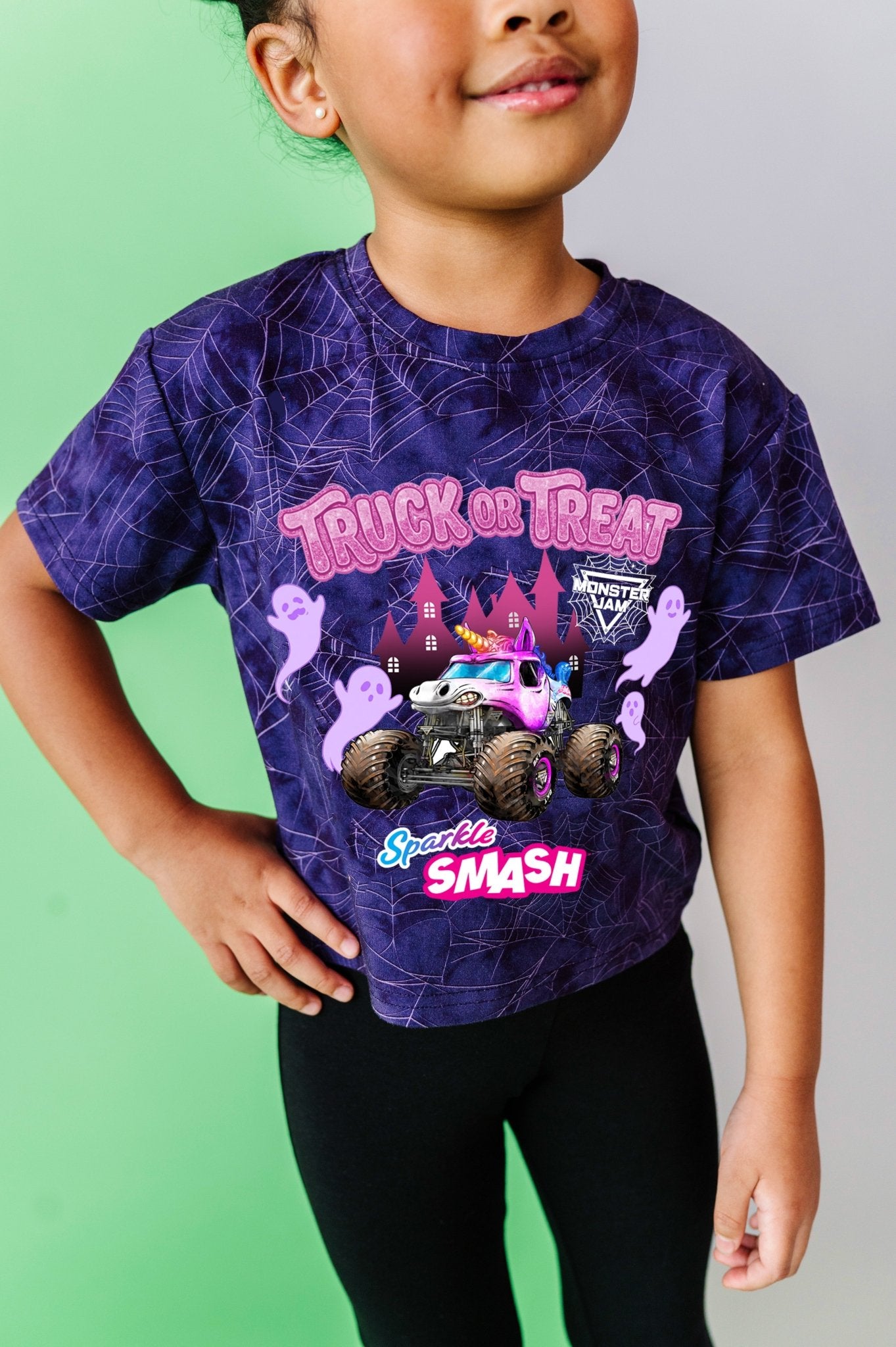Boxy Tee and Leggings - Monster Jam™ Sparkle Smash™ - The Sleepy Sloth